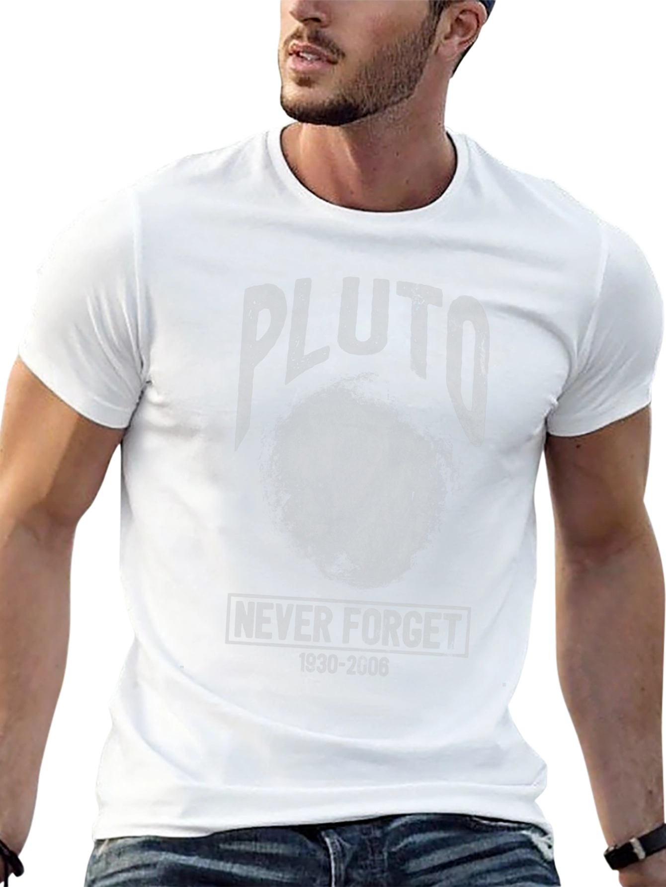 Pluto Never Forget Graphic T-Shirt