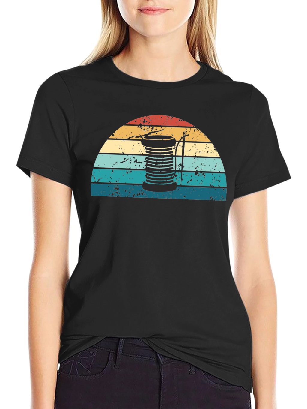 Retro Sewing Spool T-Shirt