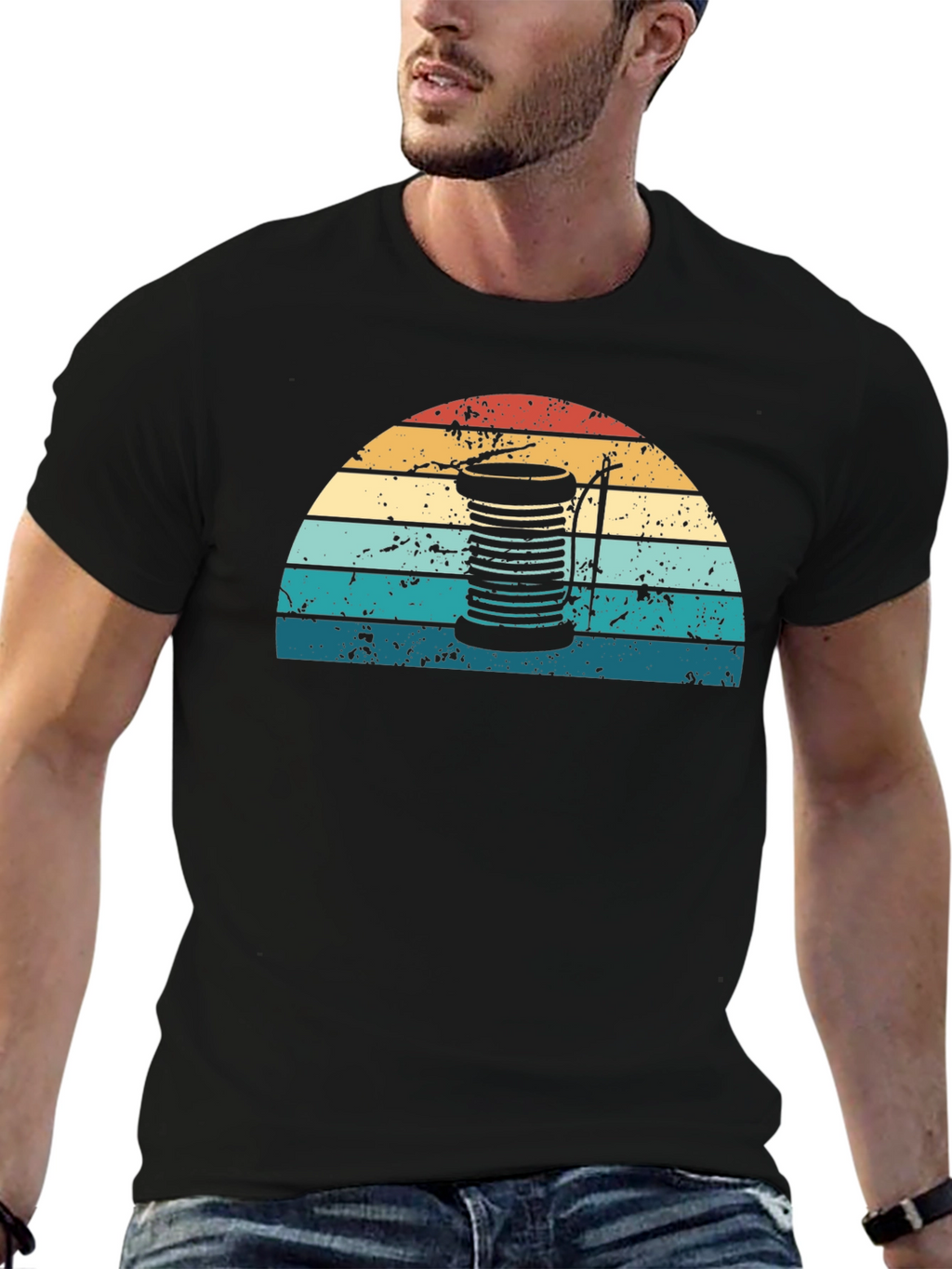 Retro Sewing Spool T-Shirt
