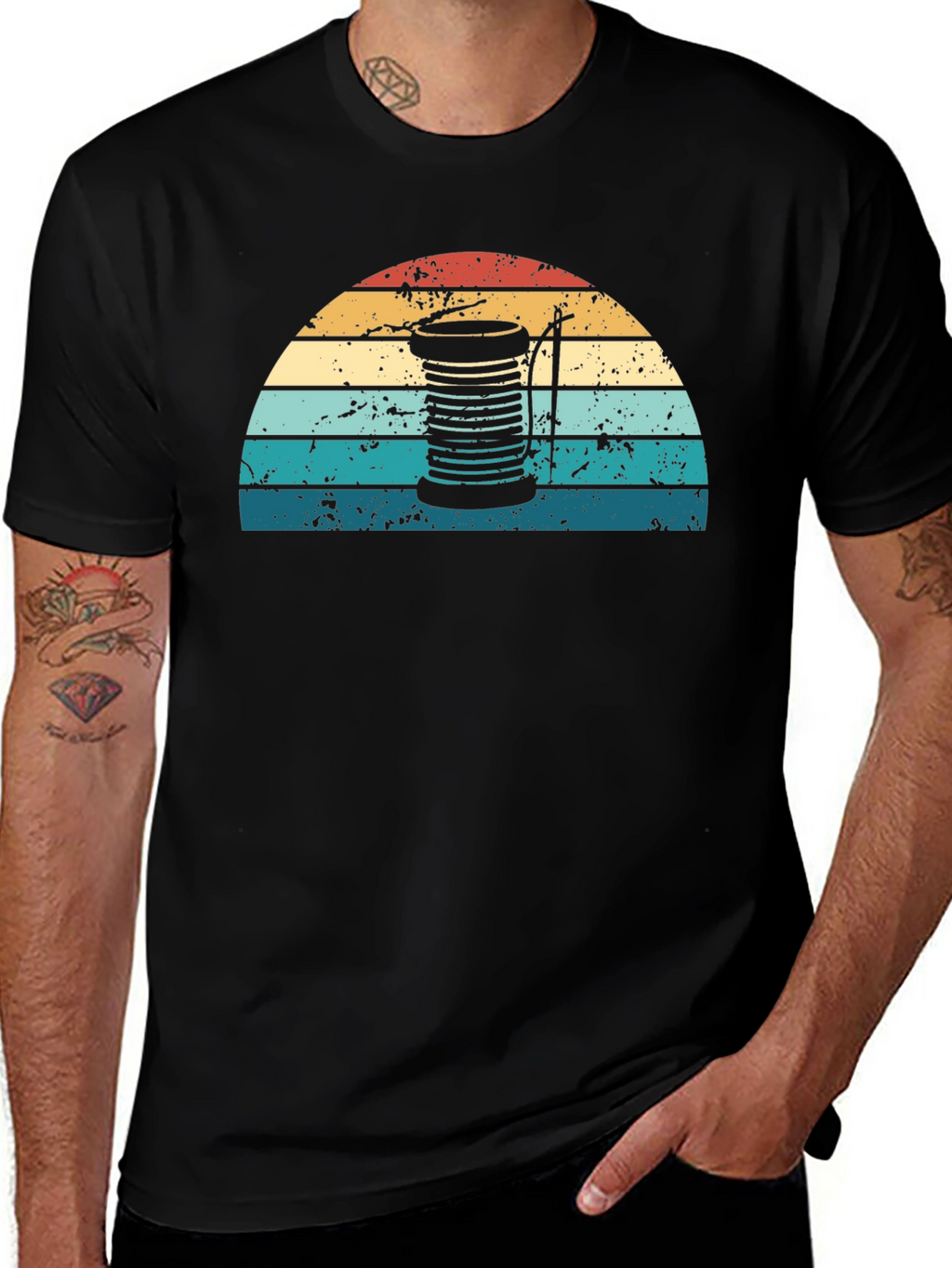 Retro Sewing Spool T-Shirt