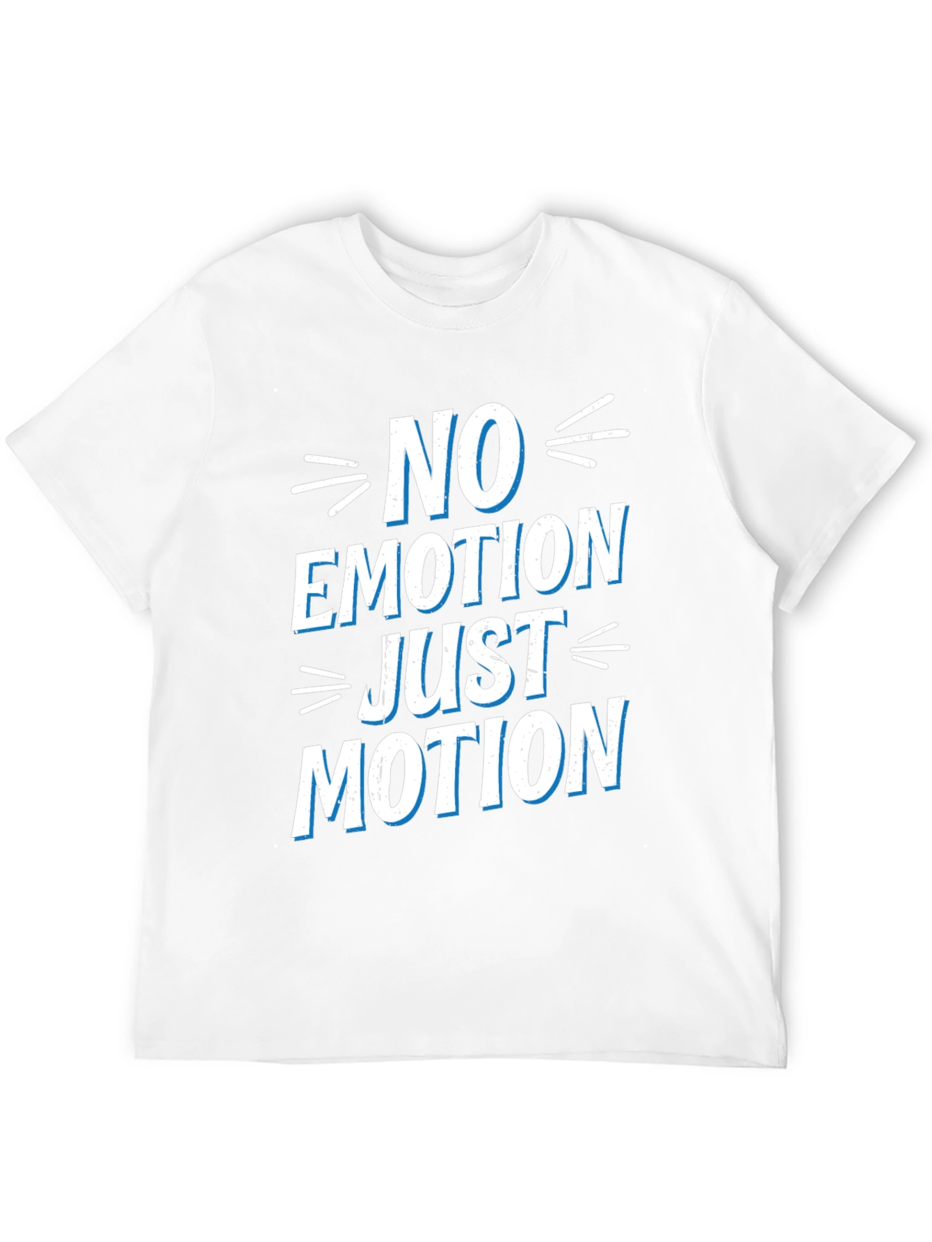 No Emotion Just Motion Graphic T-Shirt
