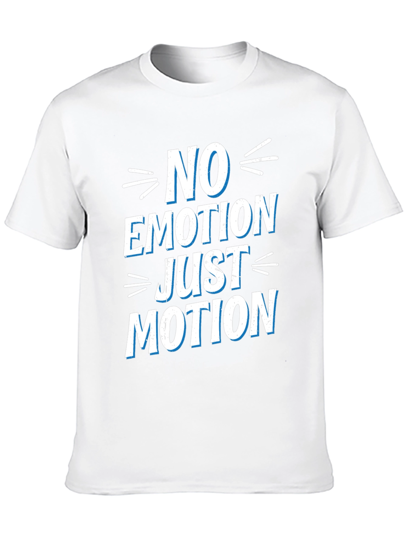 No Emotion Just Motion Graphic T-Shirt