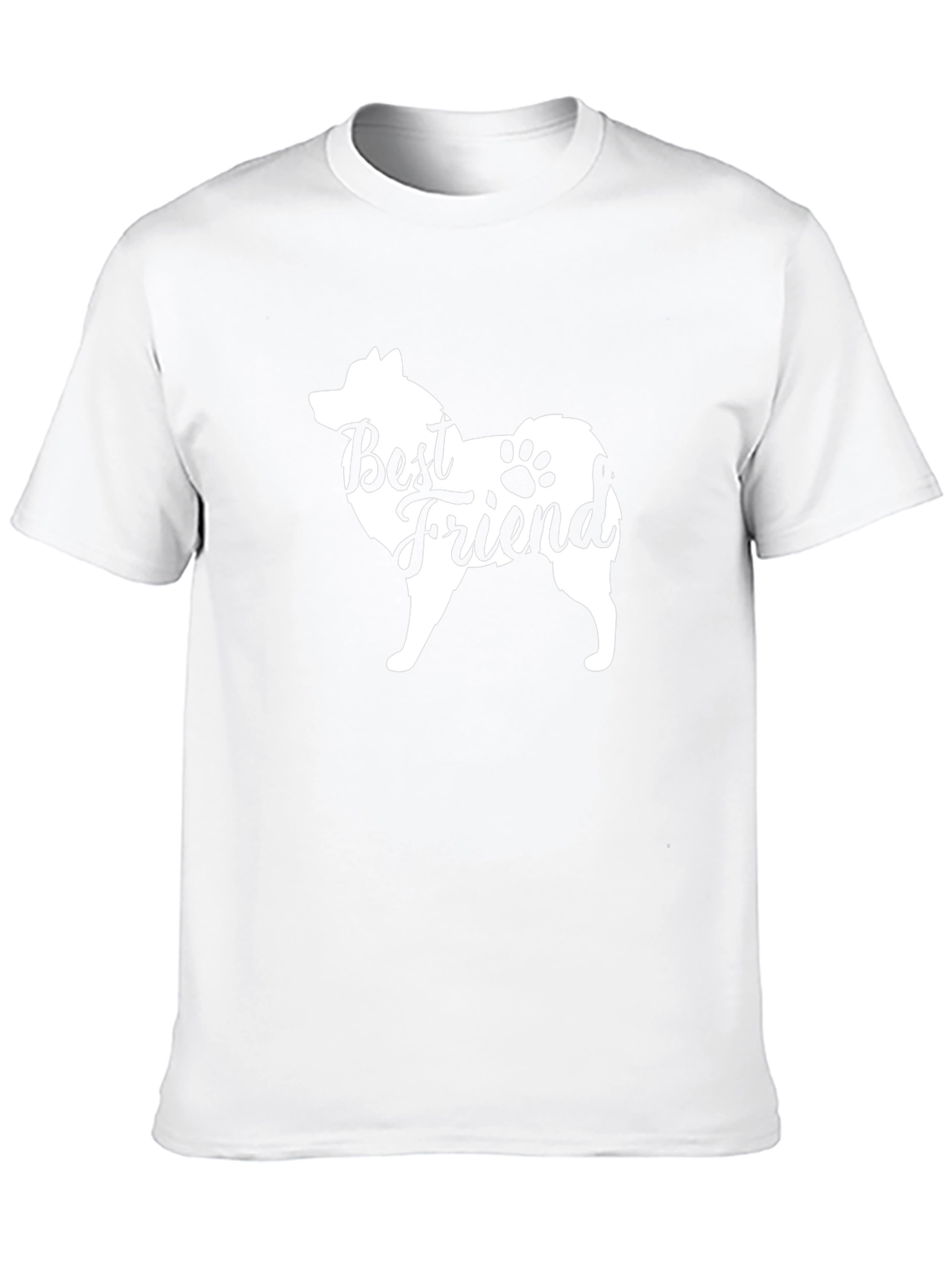 Best Friend Dog T-Shirt – Minimalist Dog Lover Graphic Tee