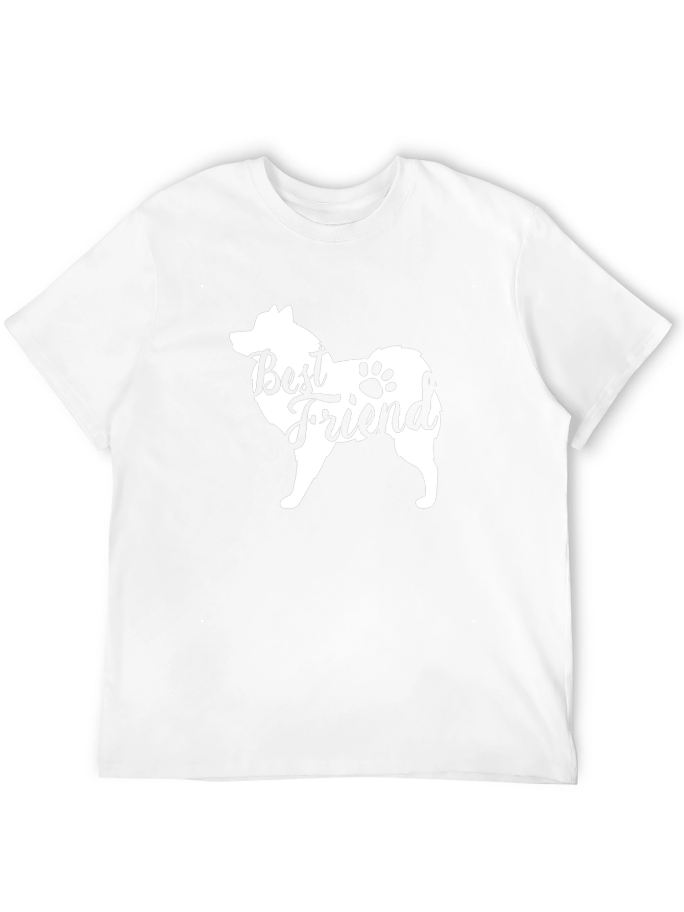 Best Friend Dog T-Shirt – Minimalist Dog Lover Graphic Tee