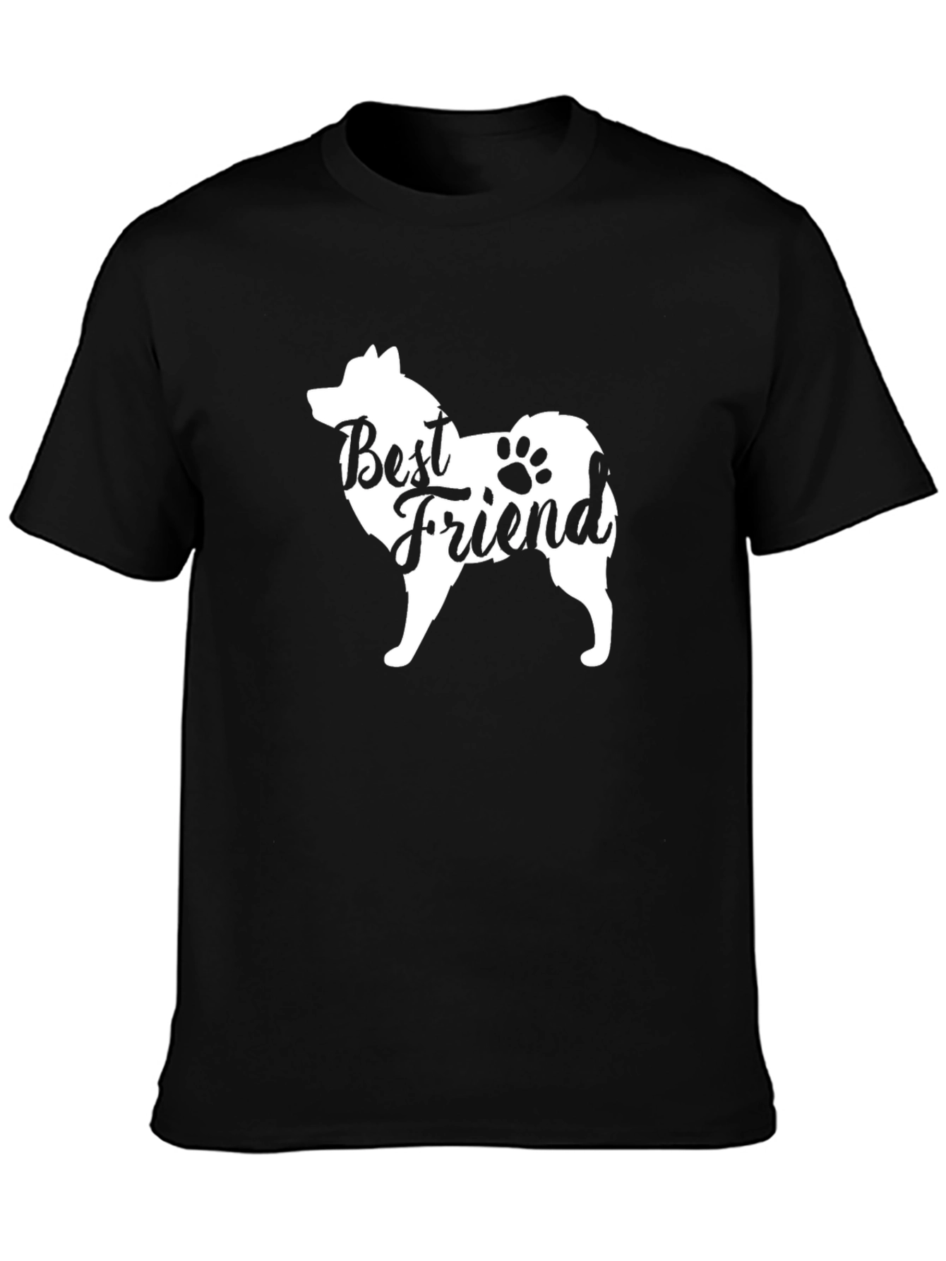 Best Friend Dog T-Shirt – Minimalist Dog Lover Graphic Tee