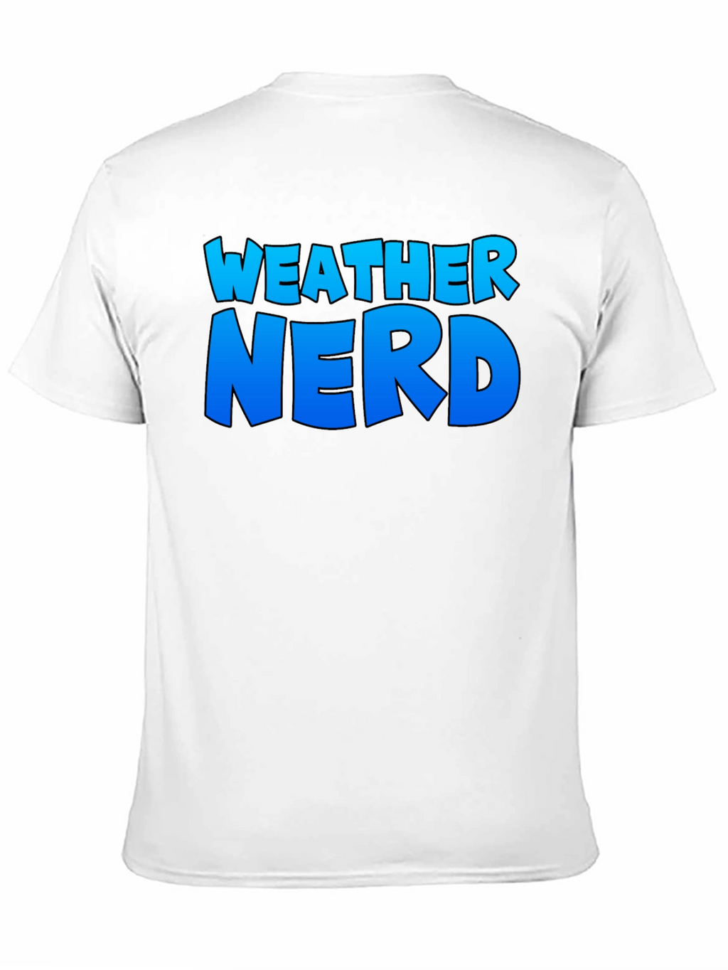 Weather Nerd T-Shirt - Comfortable Black Tee