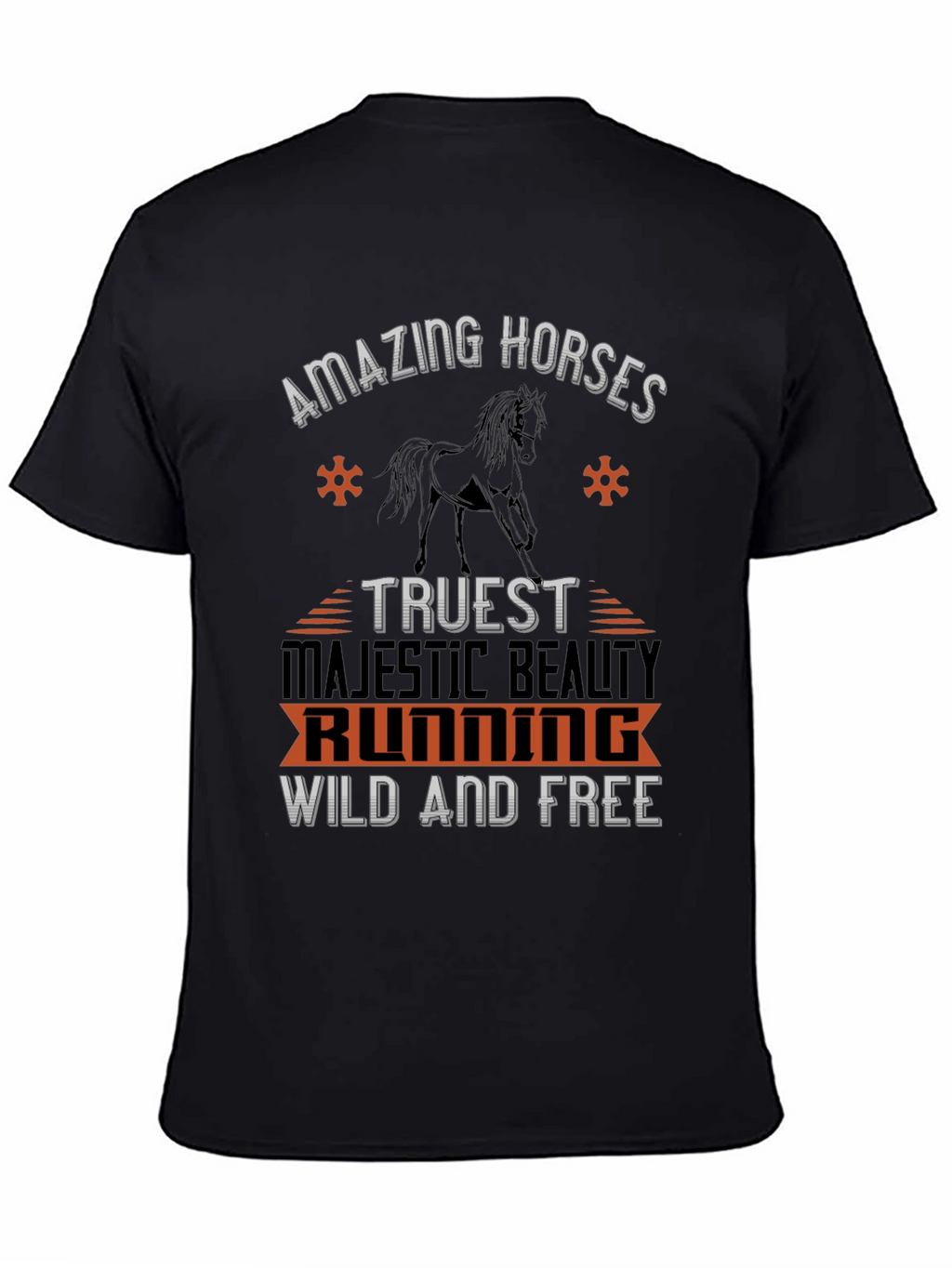Amazing Horses Graphic Tee - Wild & Free