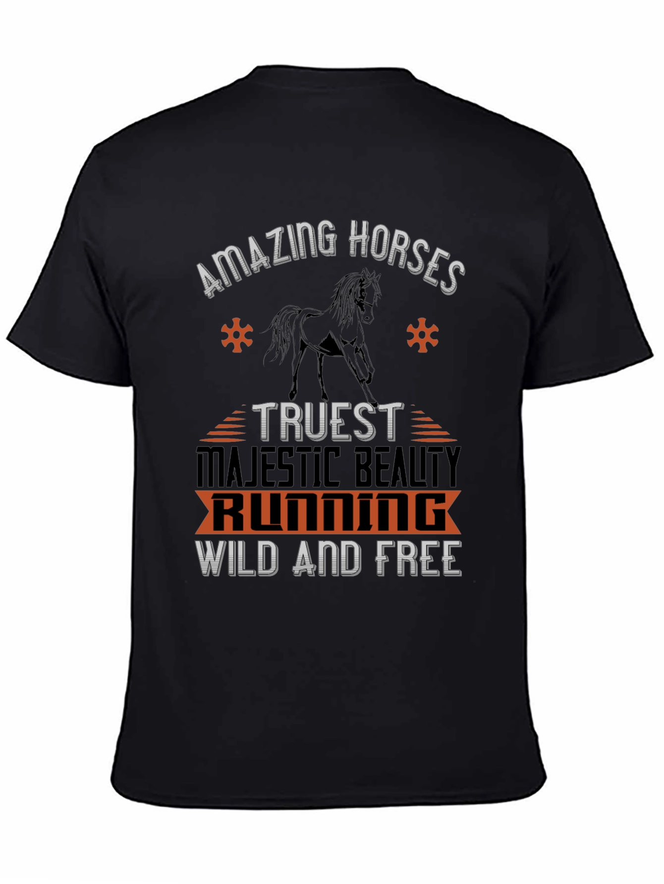 Amazing Horses Graphic Tee - Wild & Free