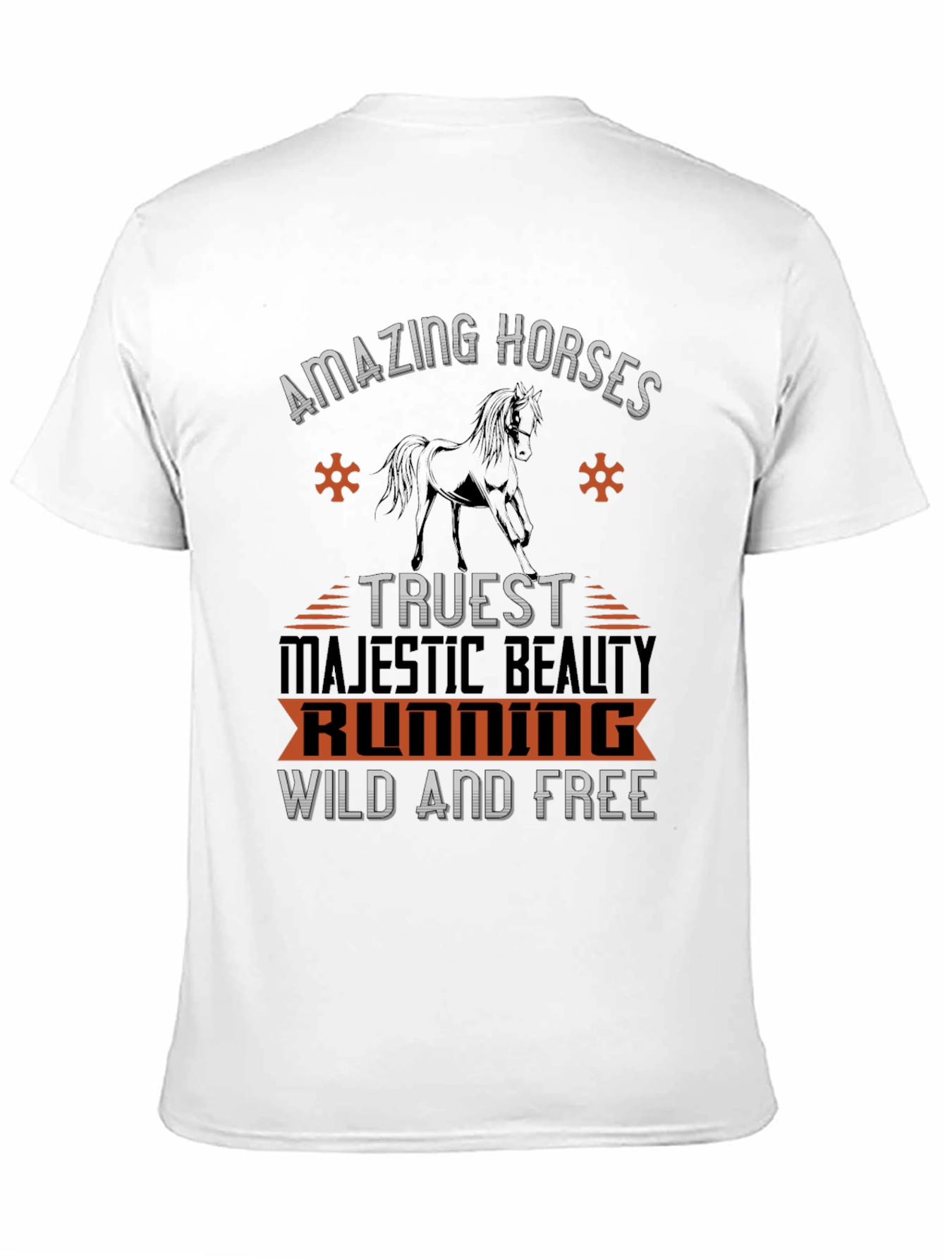 Amazing Horses Graphic Tee - Wild & Free
