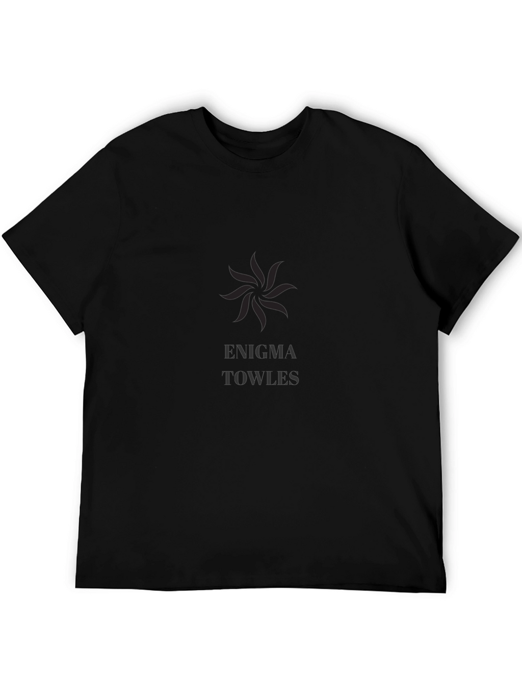 Enigma Towles Graphic Black T-Shirt