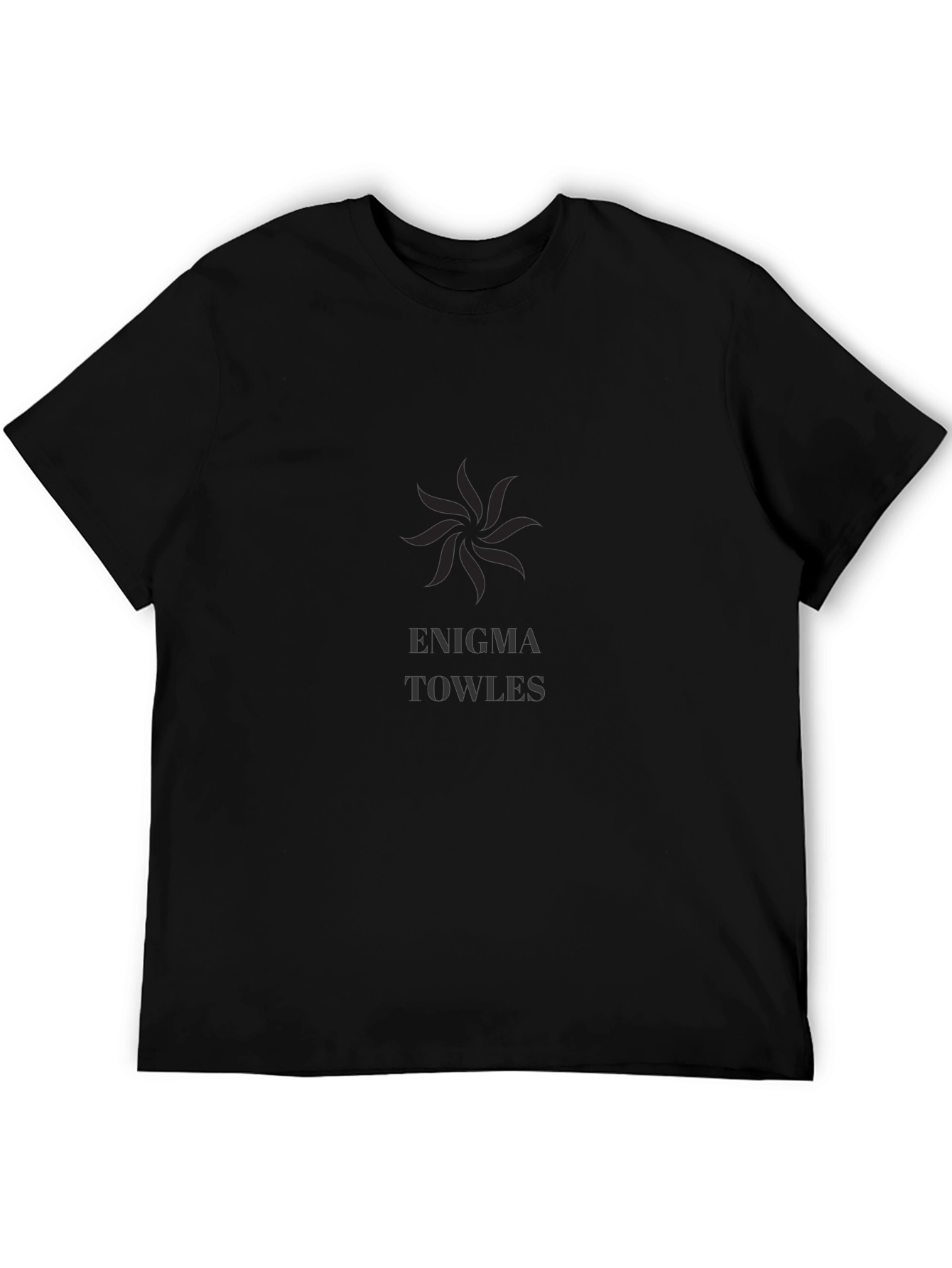 Enigma Towles Graphic Black T-Shirt