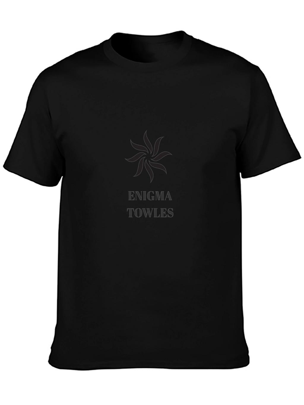 Enigma Towles Graphic Black T-Shirt