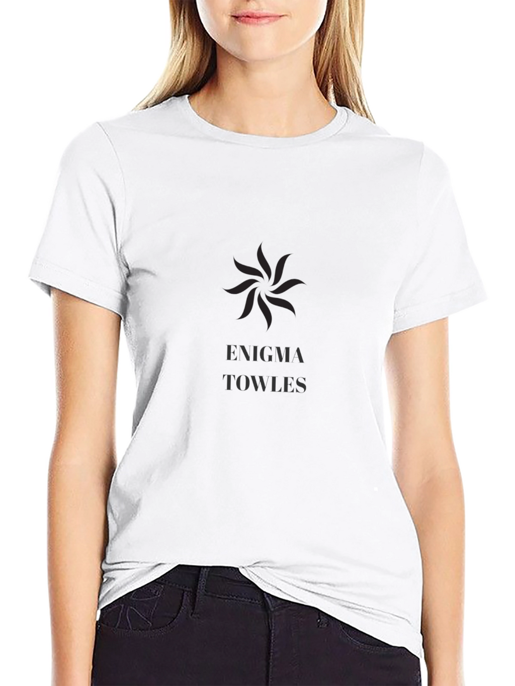 Enigma Towles Graphic Black T-Shirt