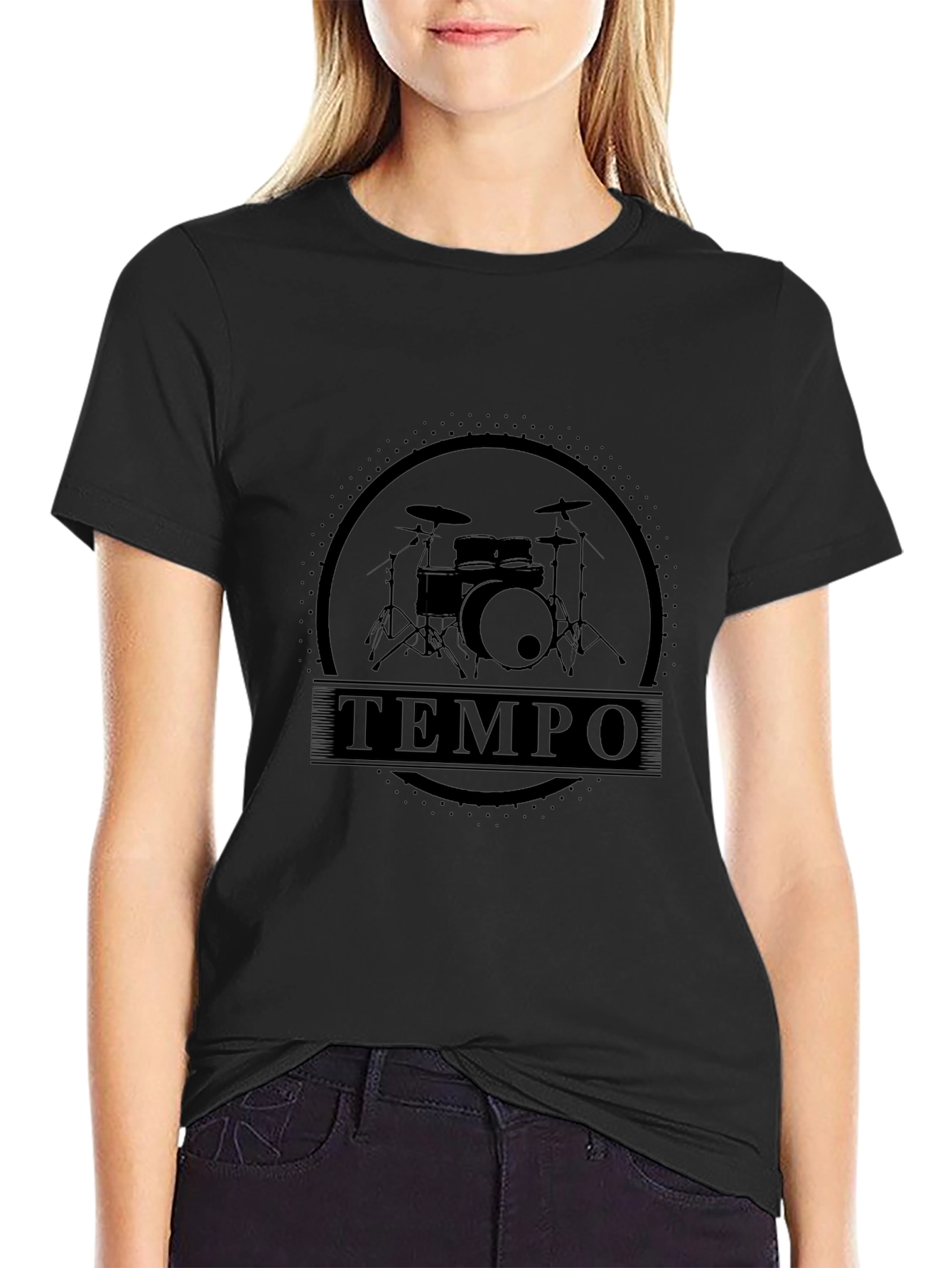 Tempo Drum Kit T-Shirt - Musician Apparel