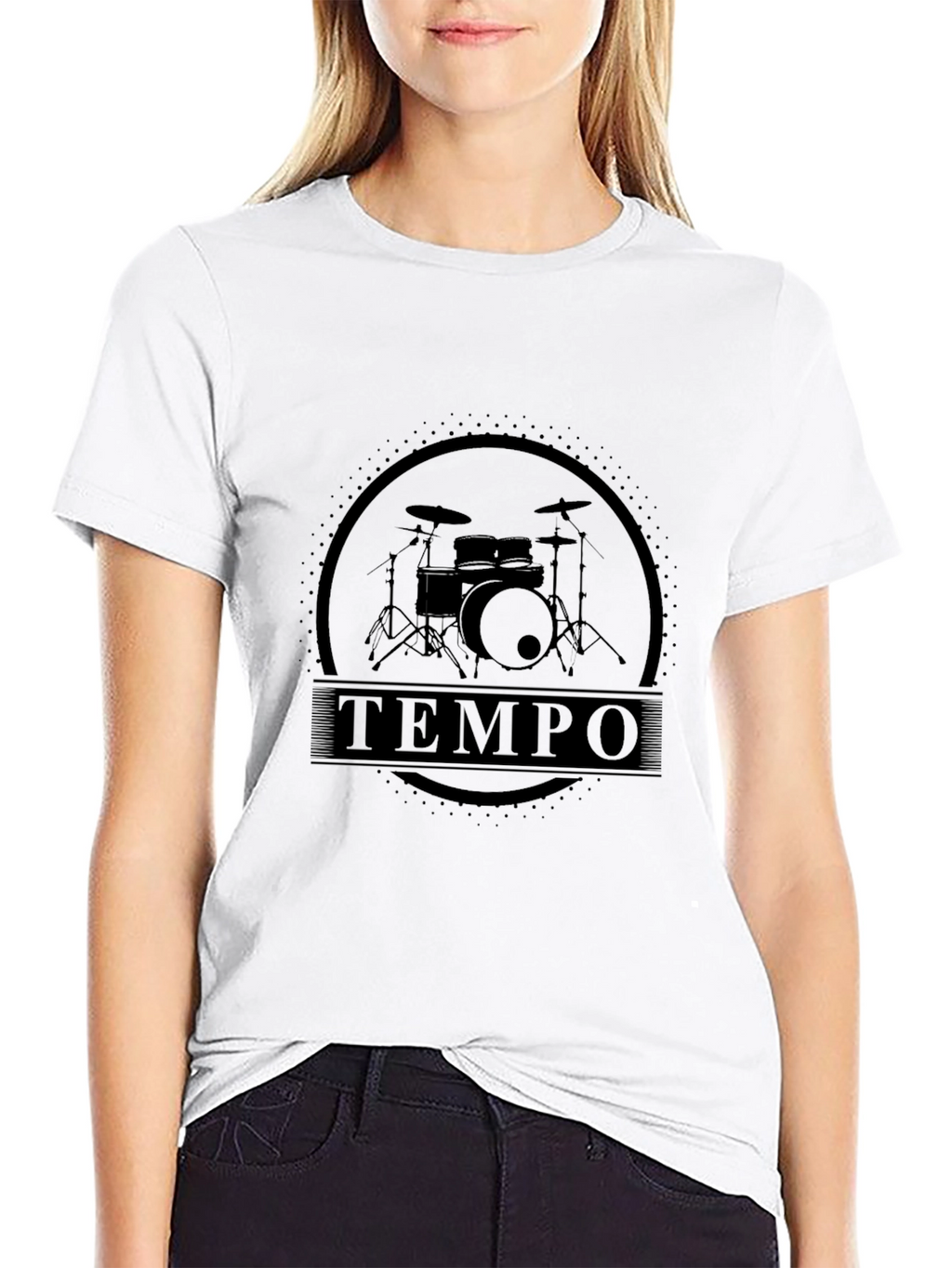 Tempo Drum Kit T-Shirt - Musician Apparel