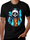 Cool Panda Graphic T-Shirt