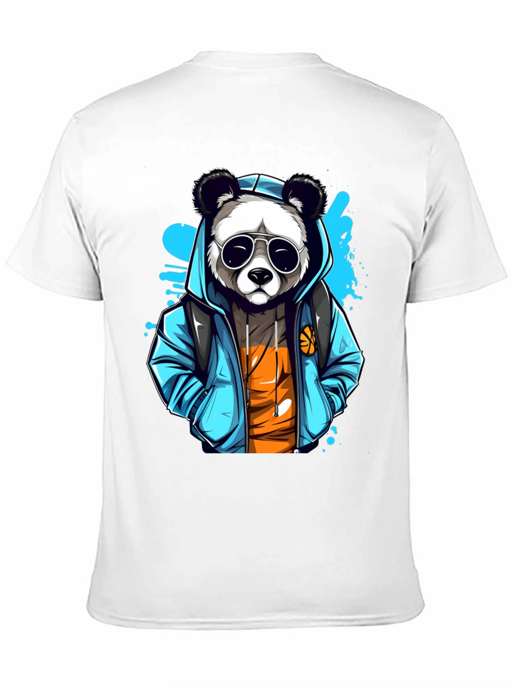 Cool Panda Graphic T-Shirt
