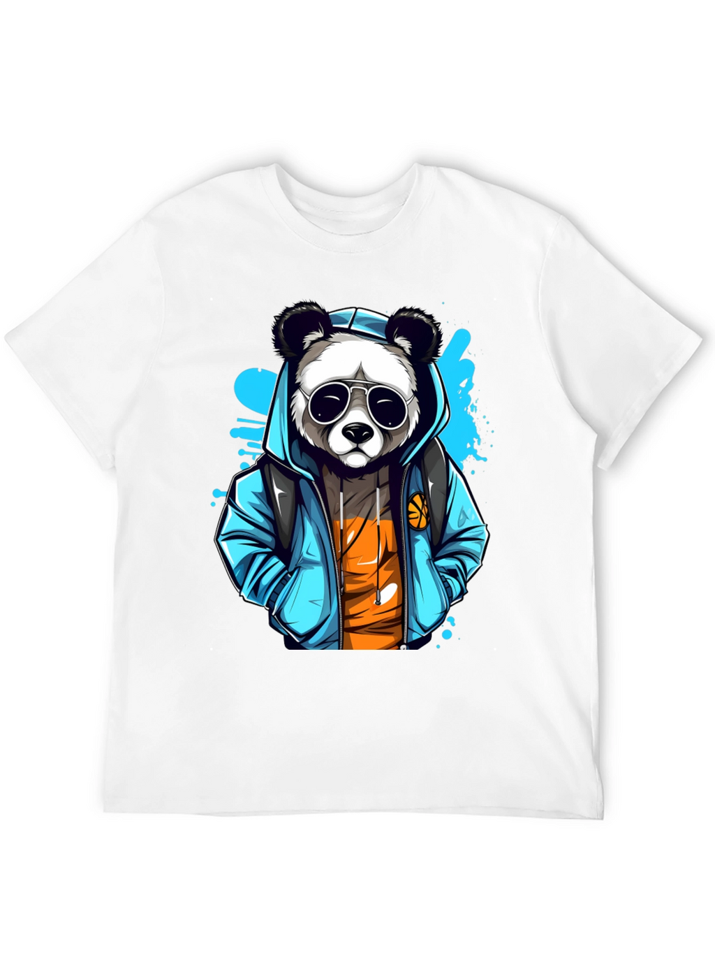 Cool Panda Graphic T-Shirt