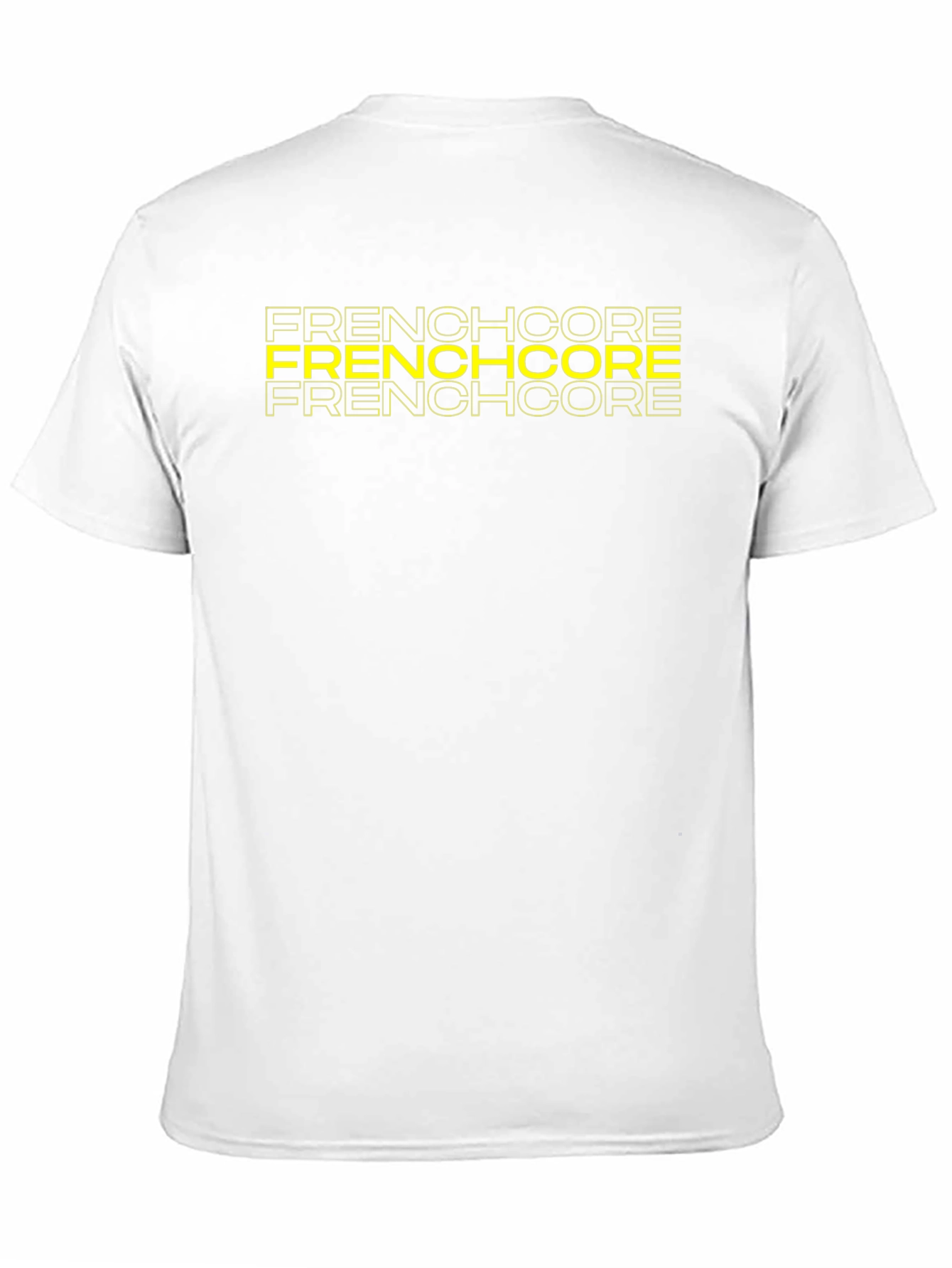 Frenchcore Graphic Print Black T-Shirt