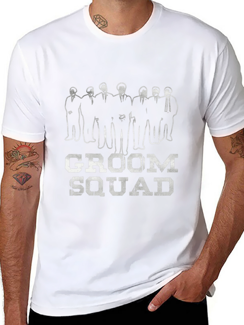 Groom Squad Graphic T-Shirt