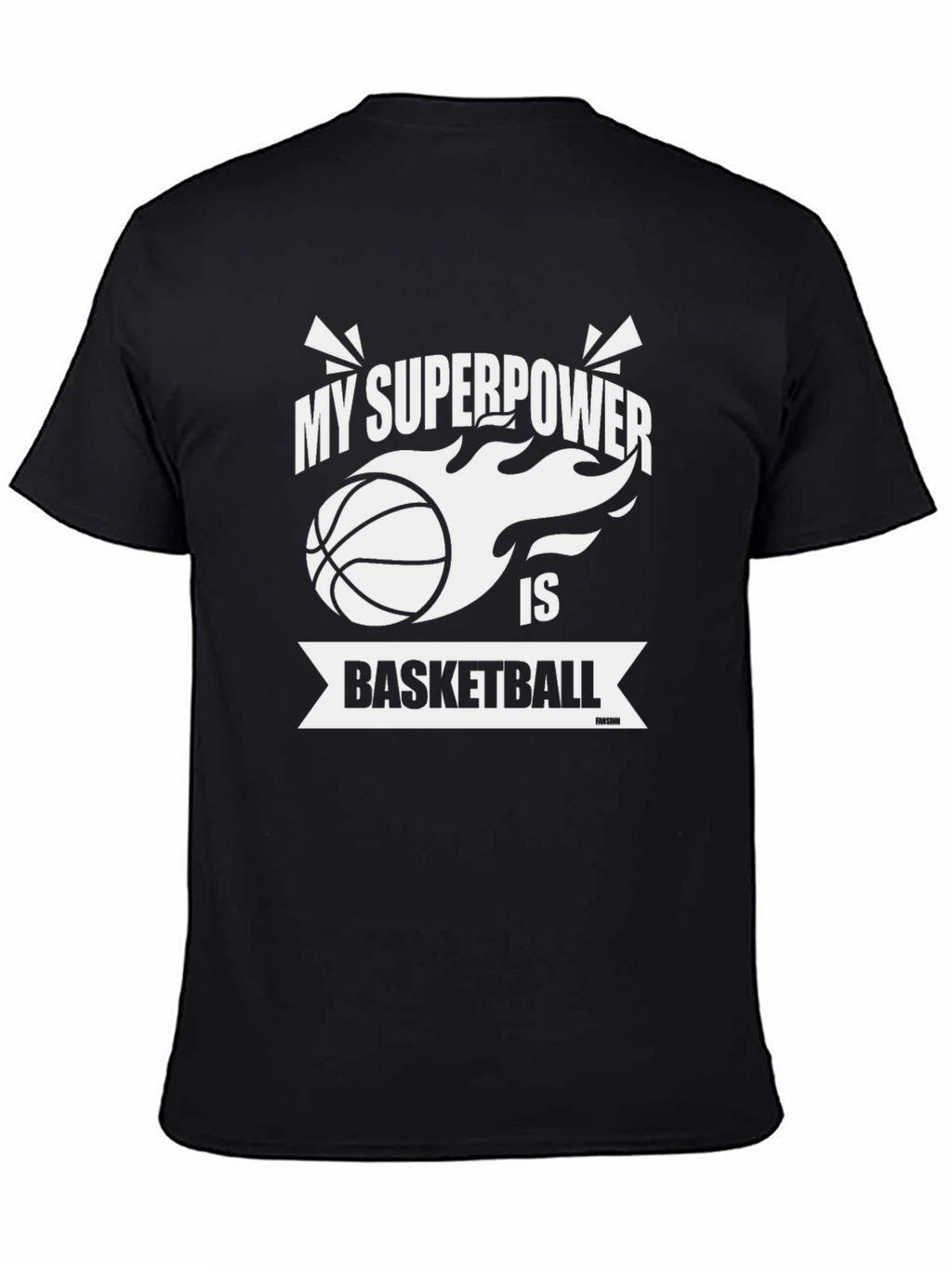 Basketball Superpower Graphic Tee