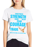 Courage Skydiving Graphic T-Shirt