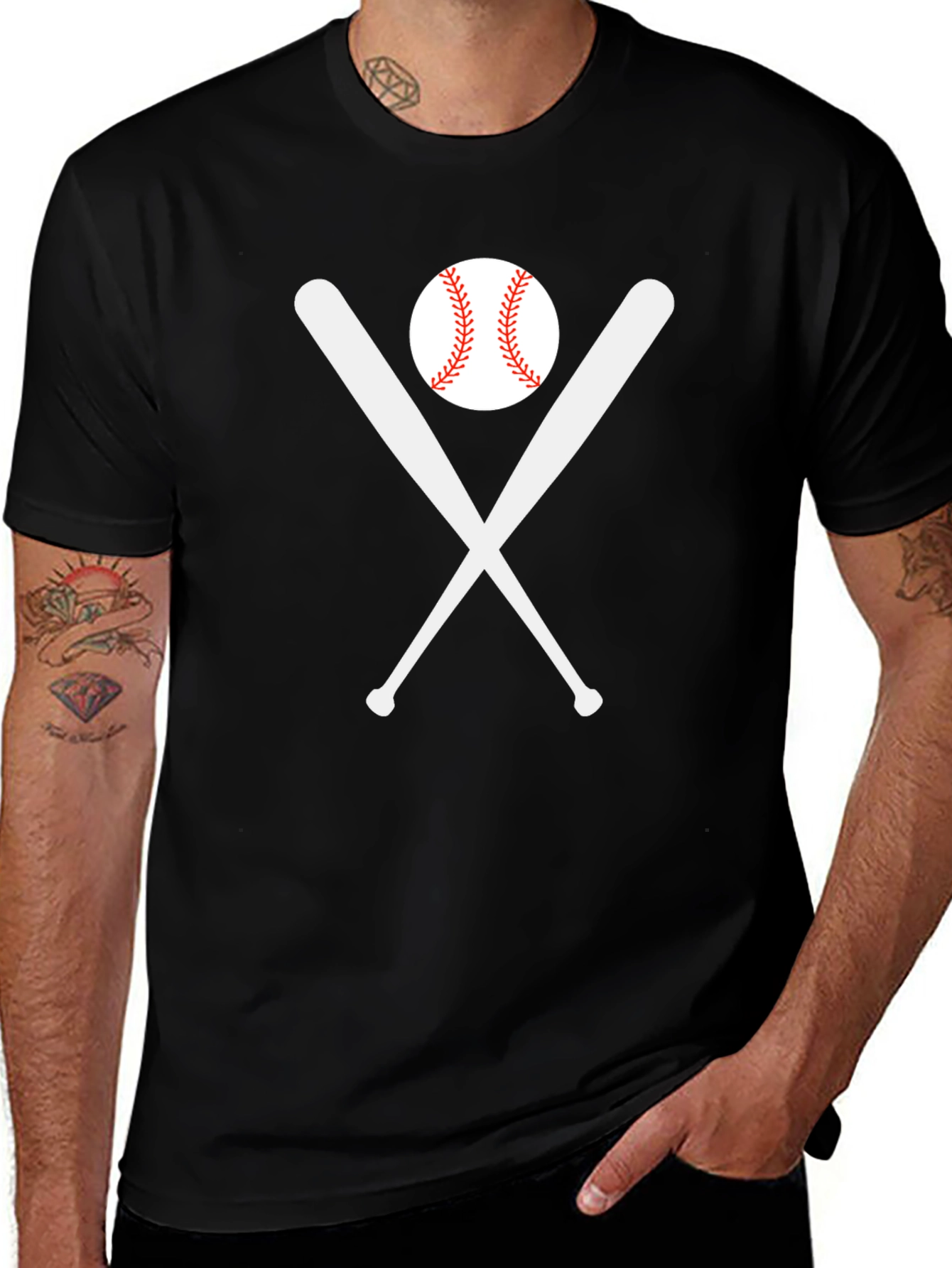 Baseball Bats T-Shirt - Classic Sports Tee