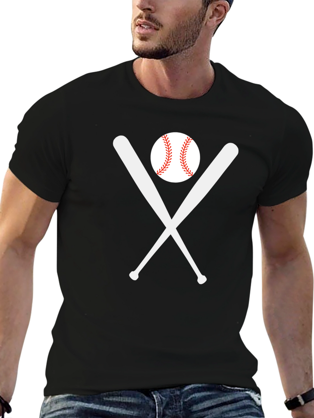 Baseball Bats T-Shirt - Classic Sports Tee