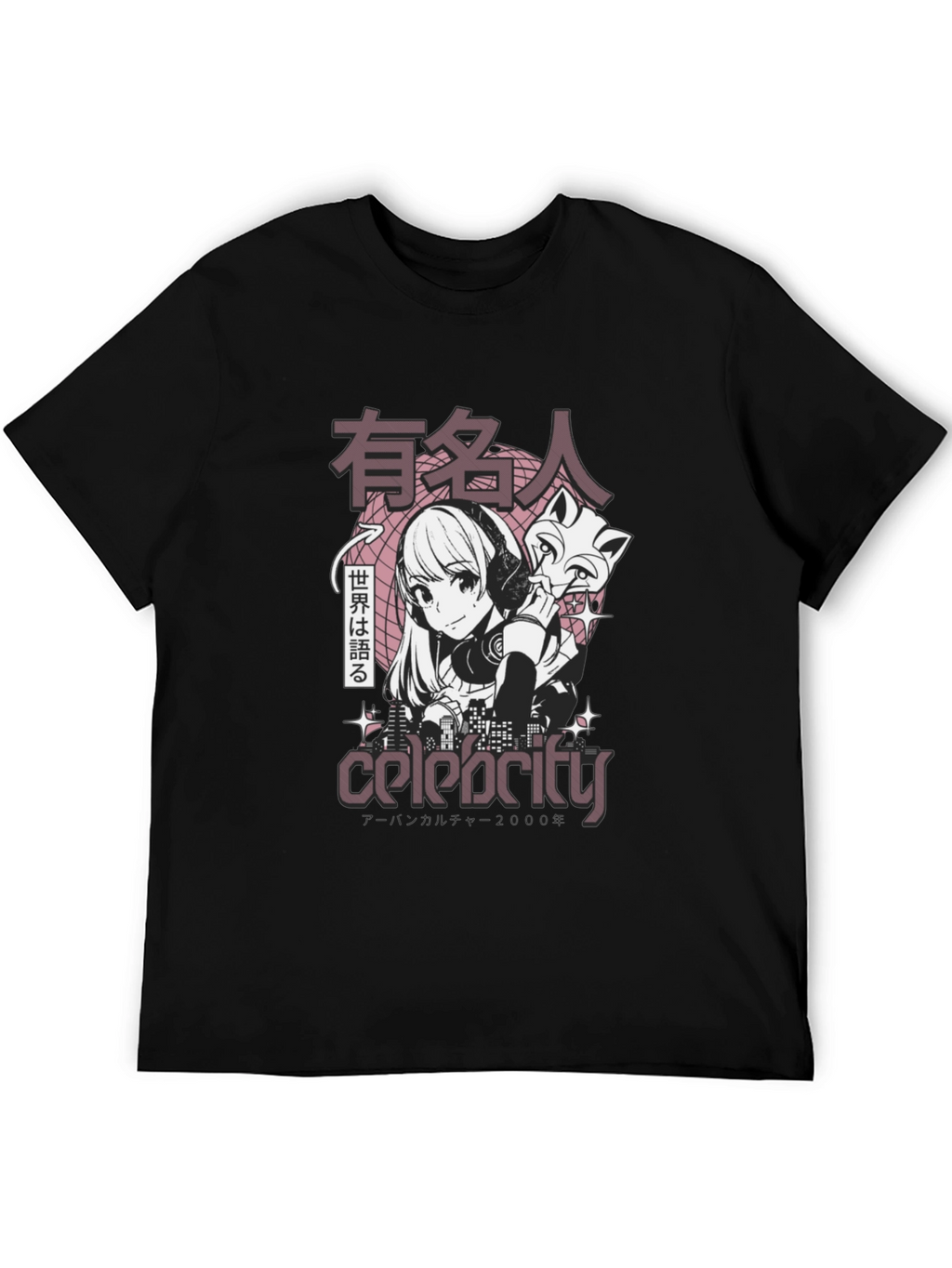 Anime Girl Graphic T-Shirt