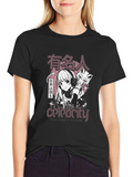 Anime Girl Graphic T-Shirt