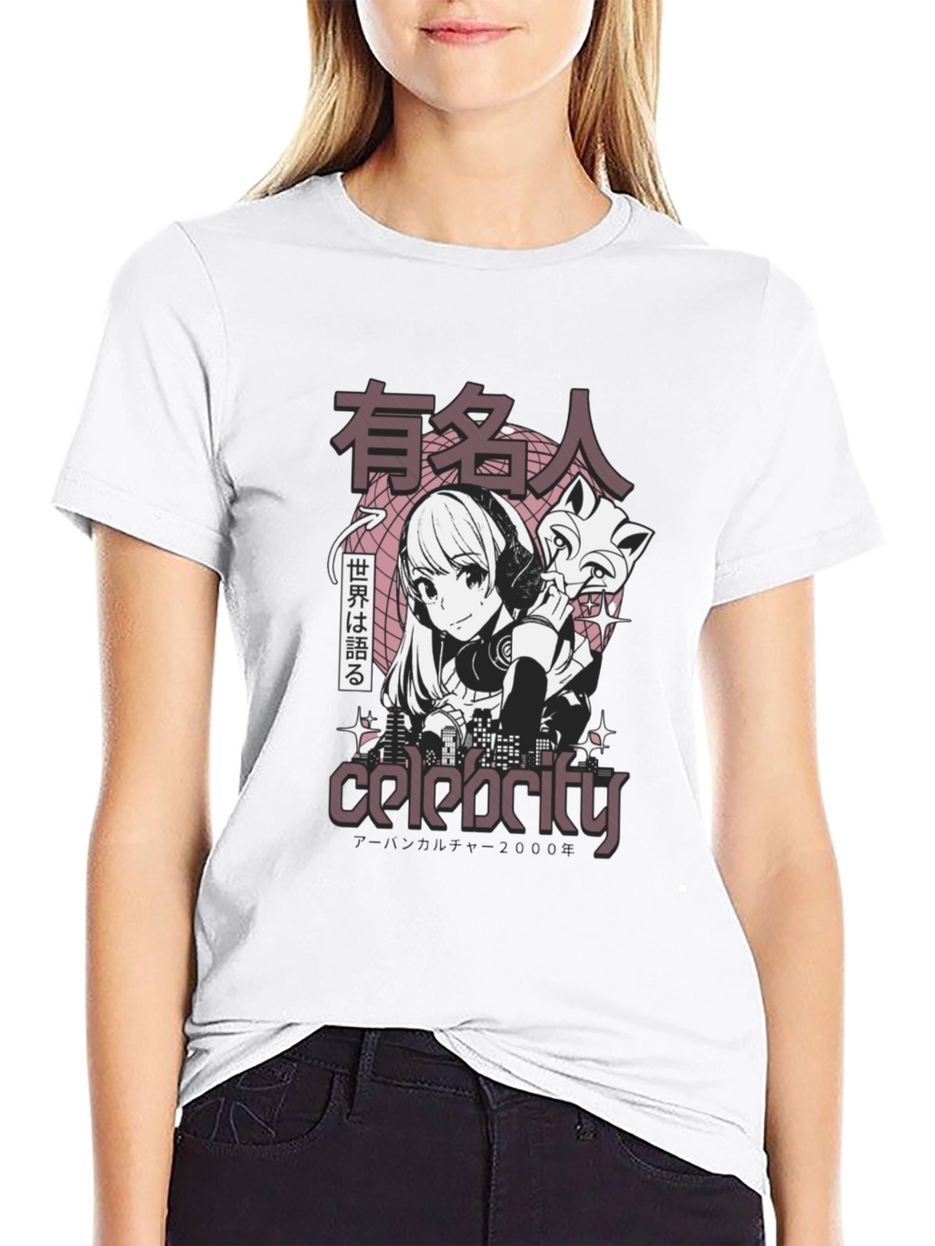 Anime Girl Graphic T-Shirt