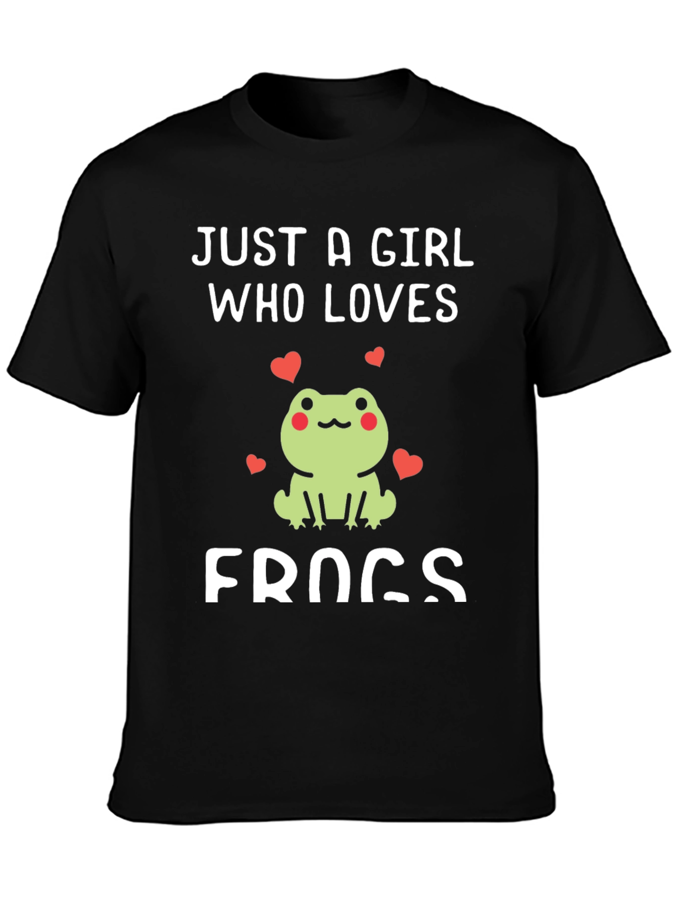 Just a Girl Who Loves Frogs T-Shirt