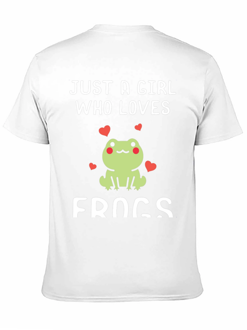 Just a Girl Who Loves Frogs T-Shirt