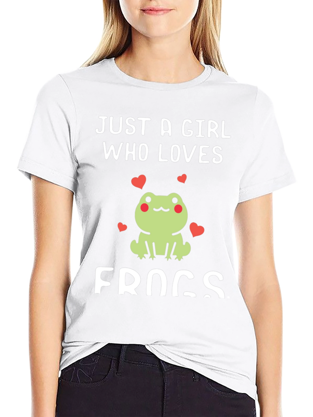 Just a Girl Who Loves Frogs T-Shirt