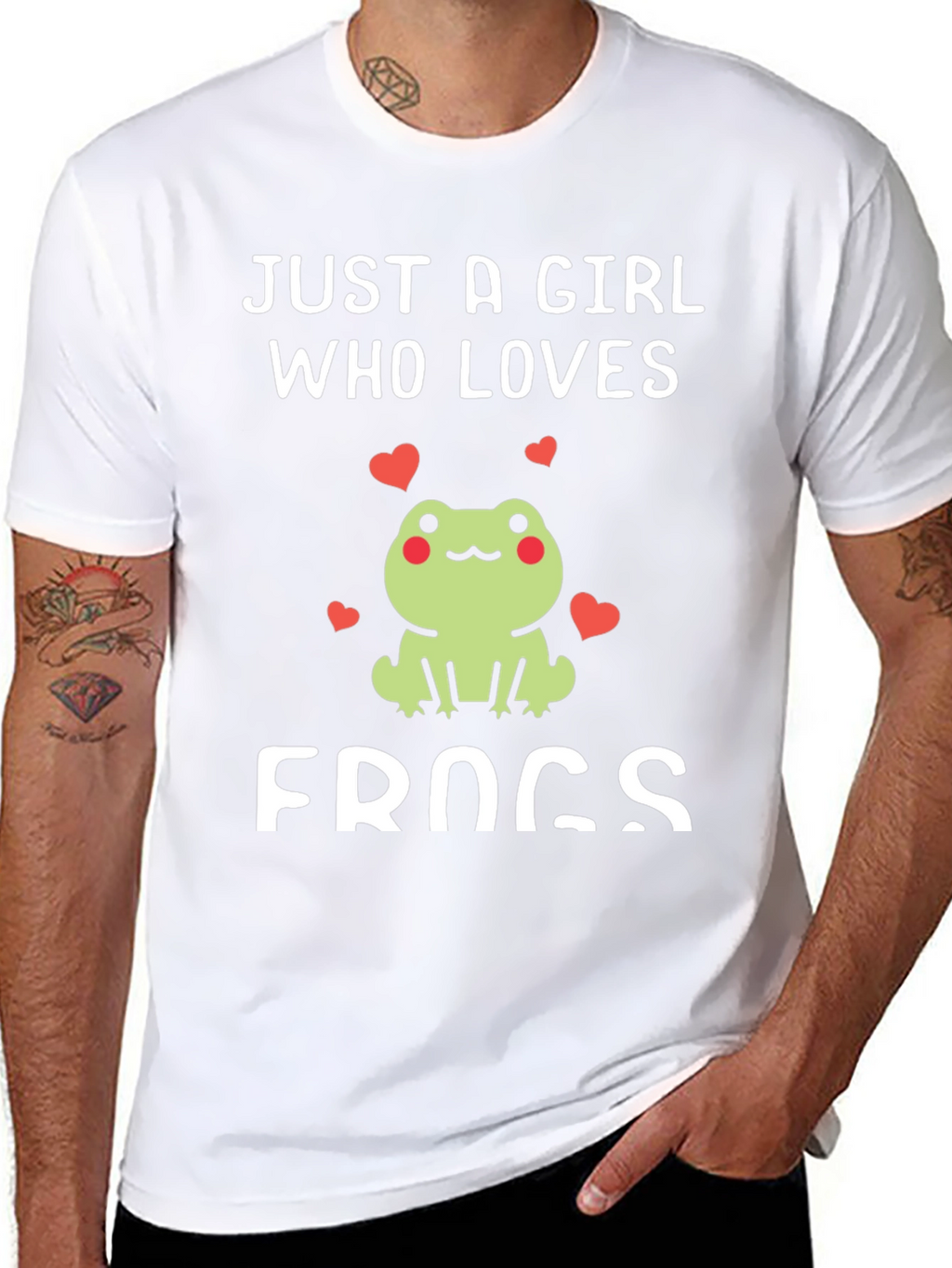 Just a Girl Who Loves Frogs T-Shirt