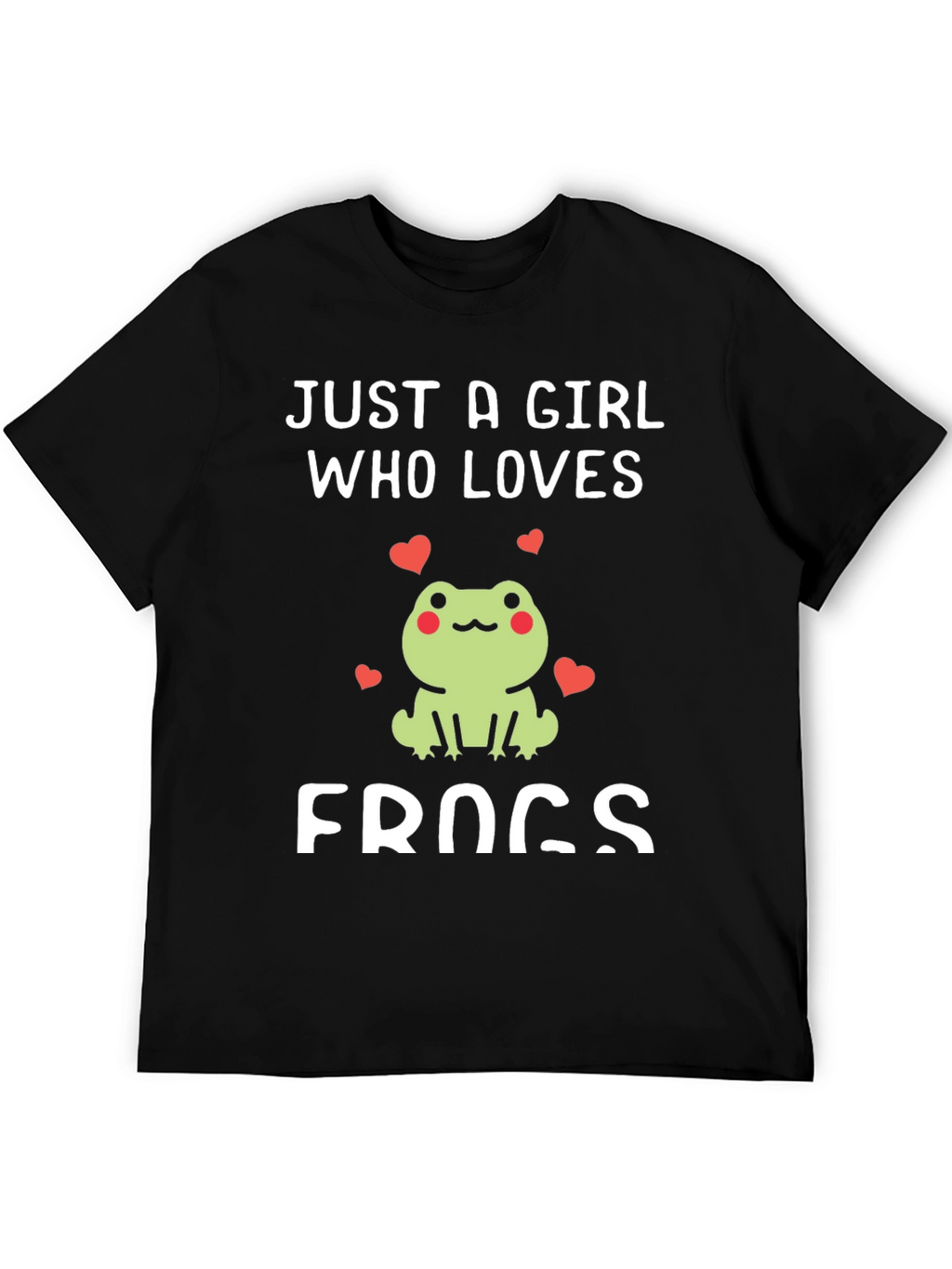 Just a Girl Who Loves Frogs T-Shirt