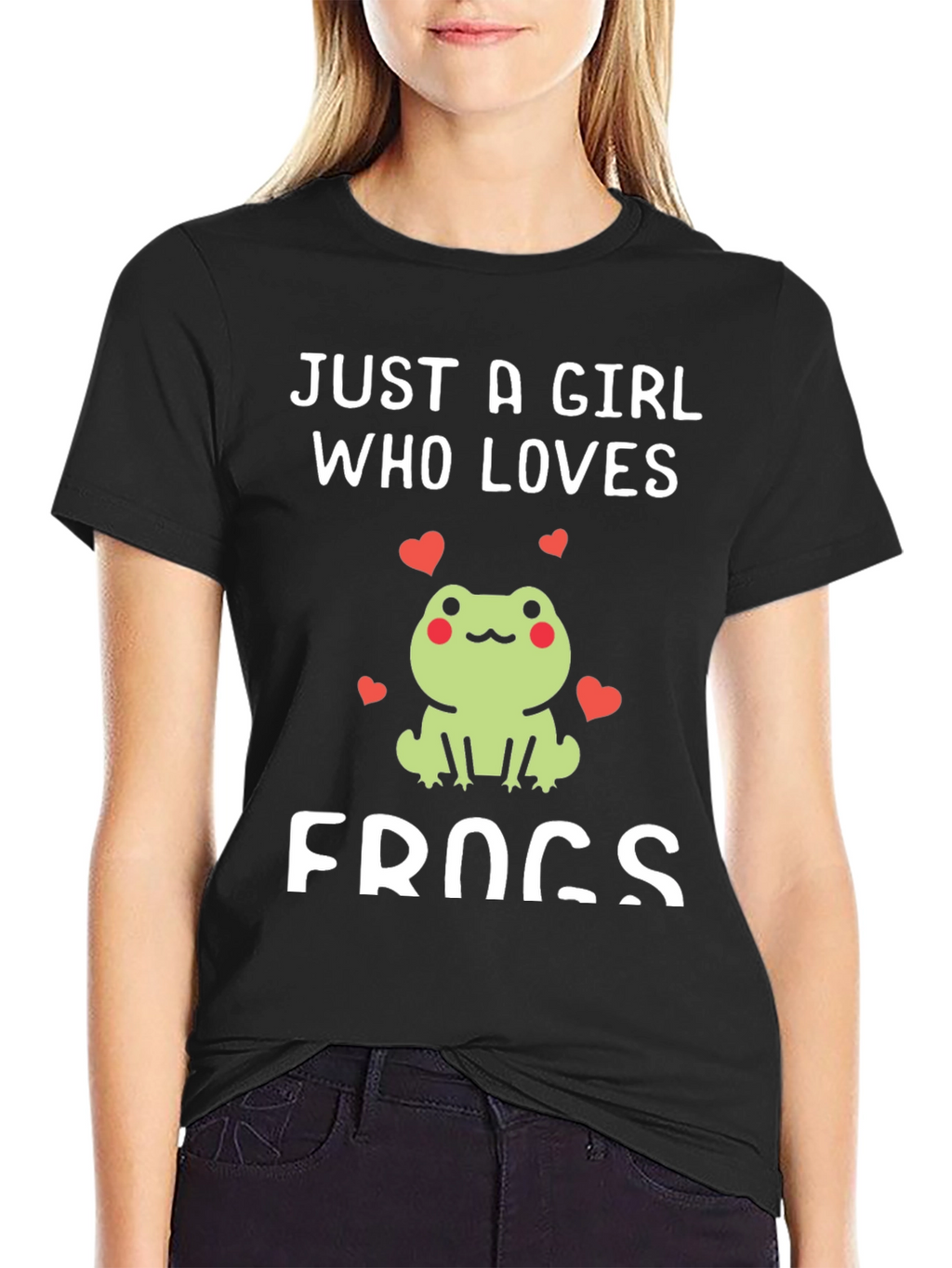 Just a Girl Who Loves Frogs T-Shirt