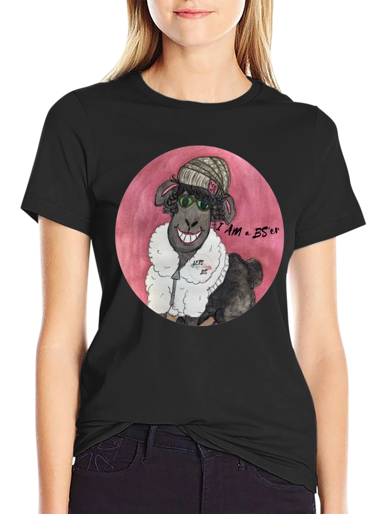 Black Sheep Humor T-Shirt - I AM a BSer