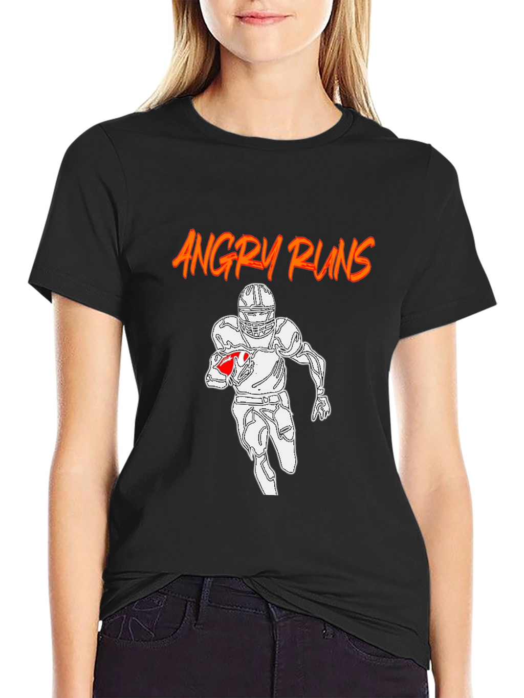 Angry Runs Graphic T-Shirt