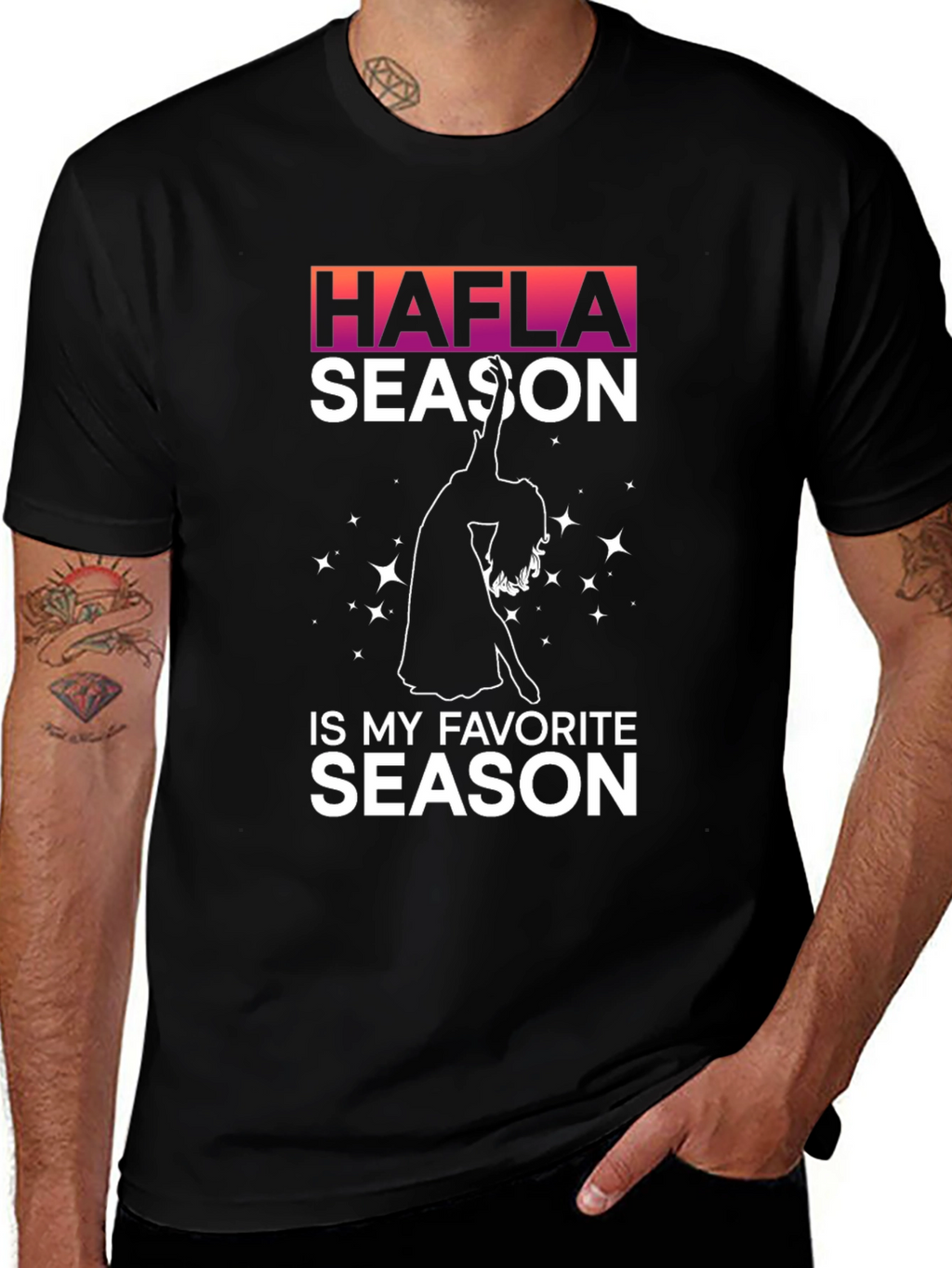 HAFALA Season Belly Dance T-Shirt