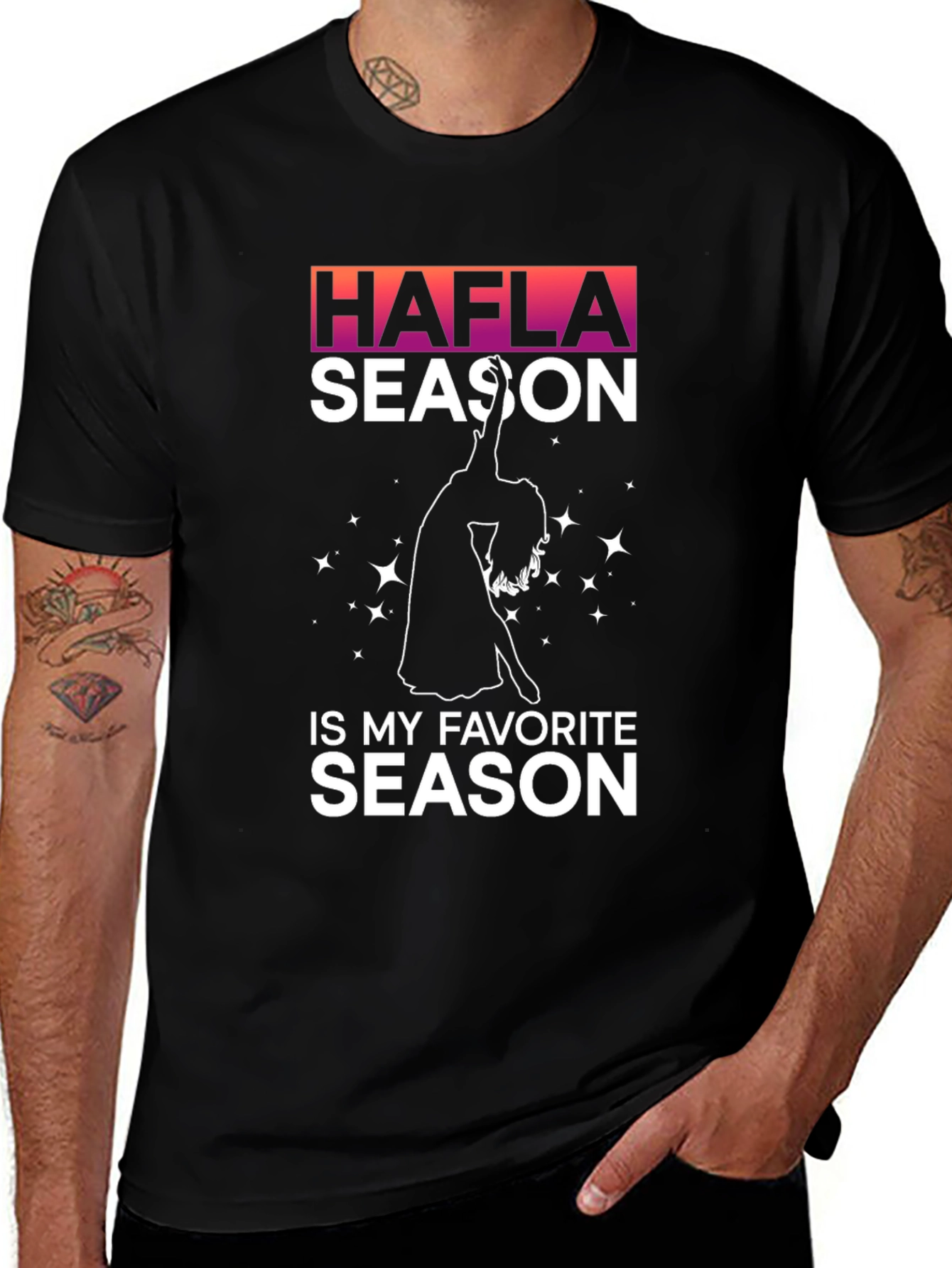 HAFALA Season Belly Dance T-Shirt