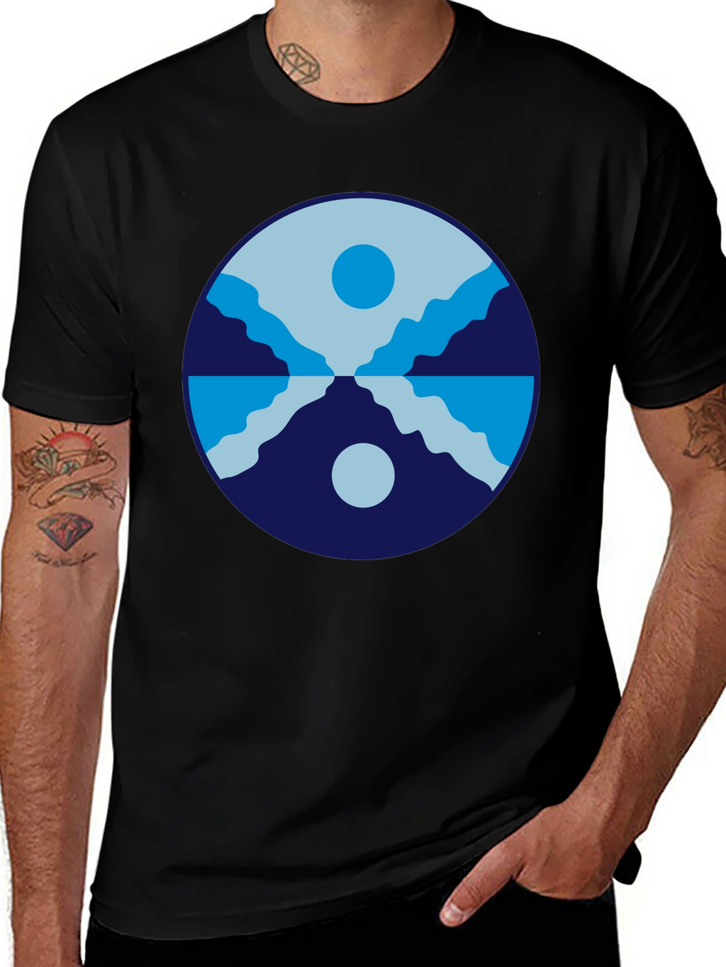 Mountains & Sun Graphic Tee