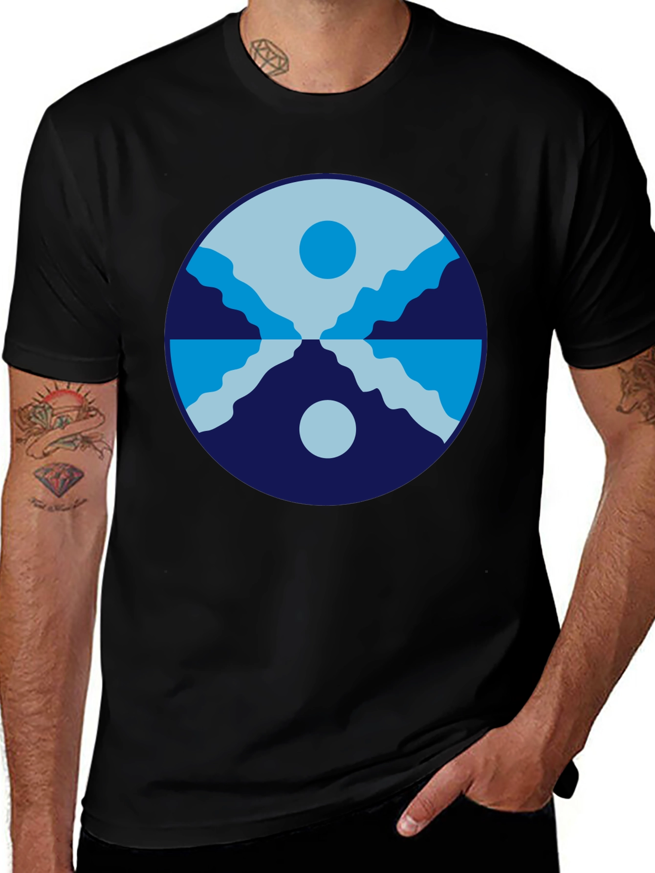 Mountains & Sun Graphic Tee