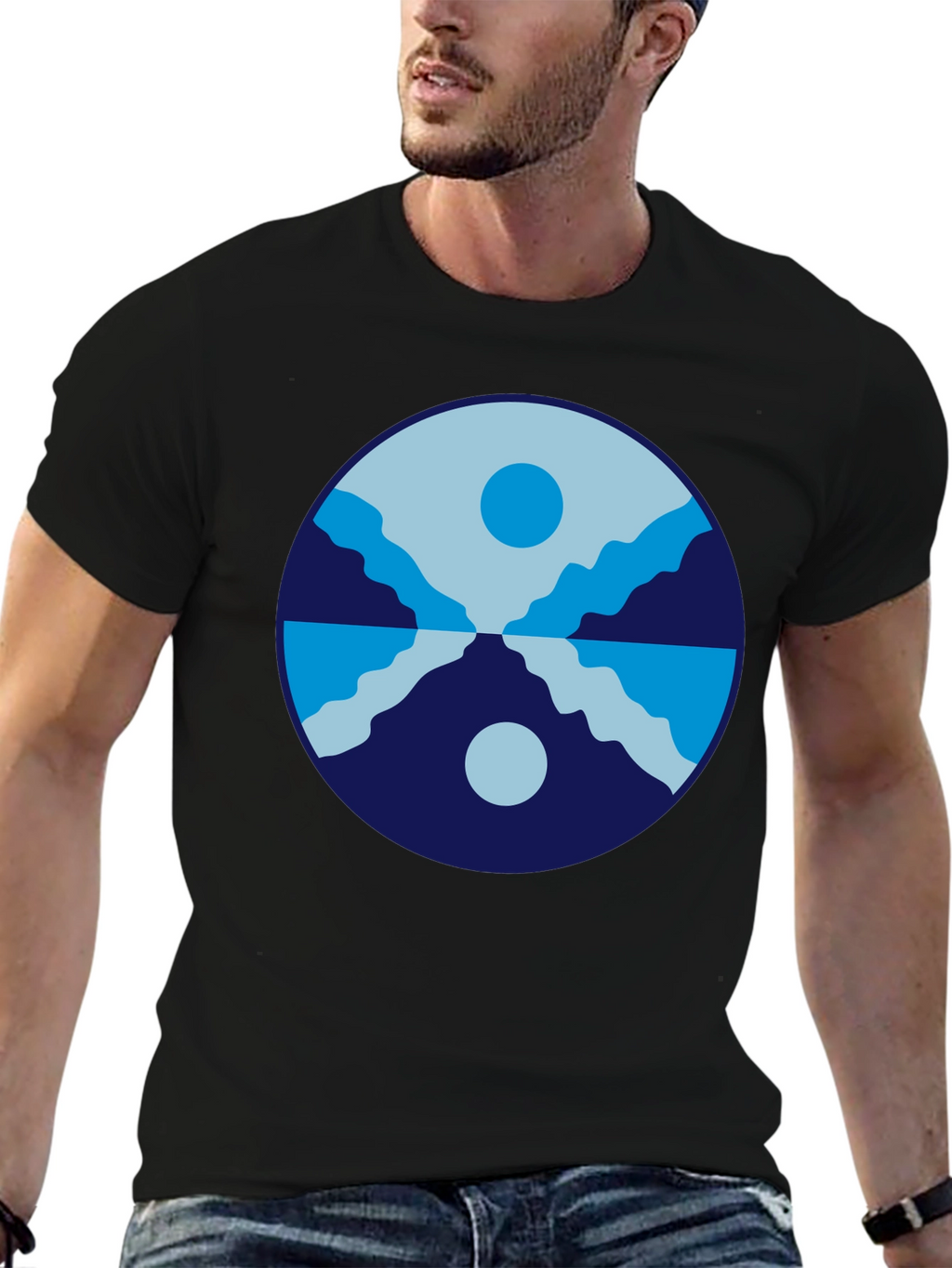 Mountains & Sun Graphic Tee