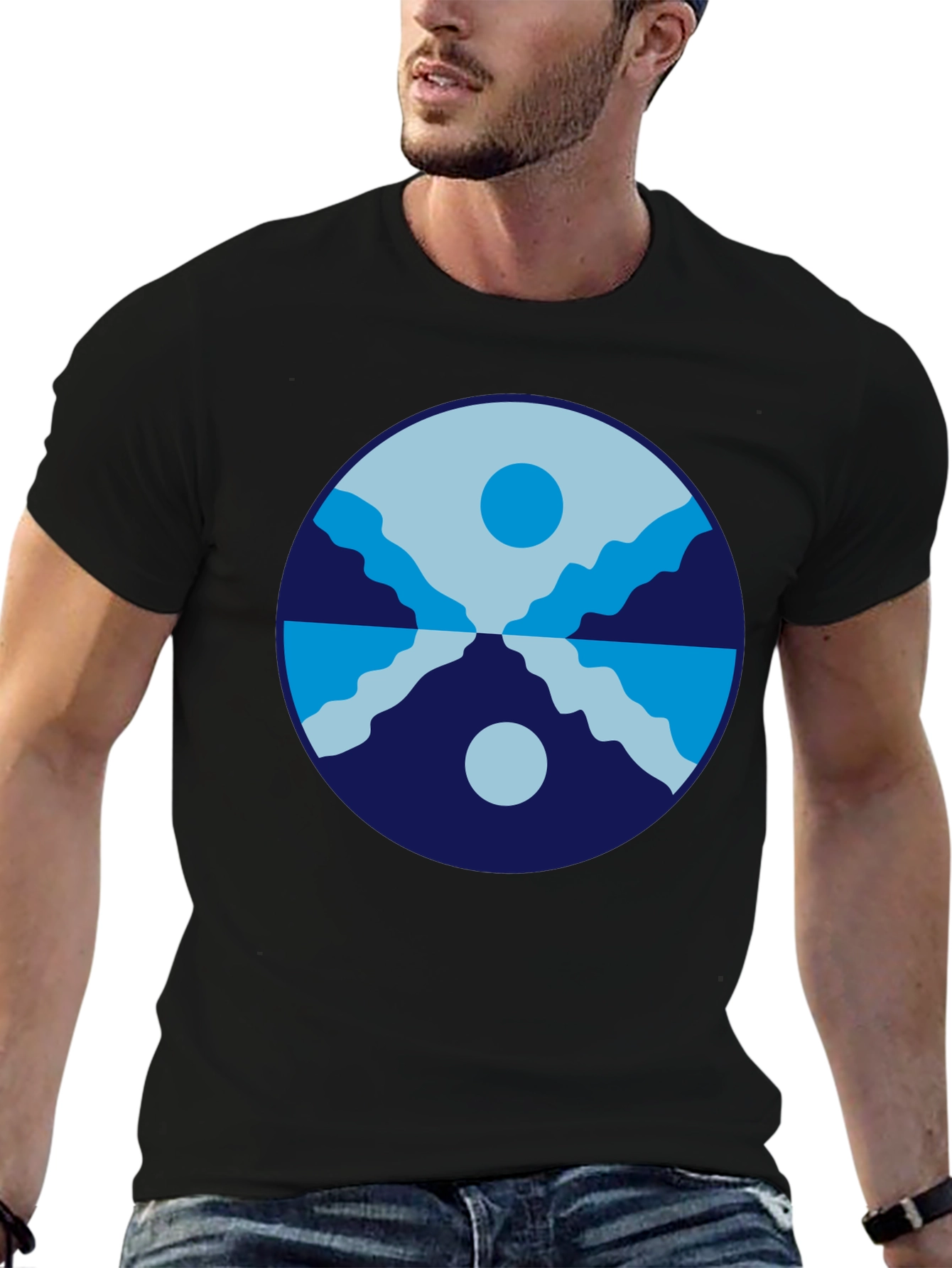 Mountains & Sun Graphic Tee
