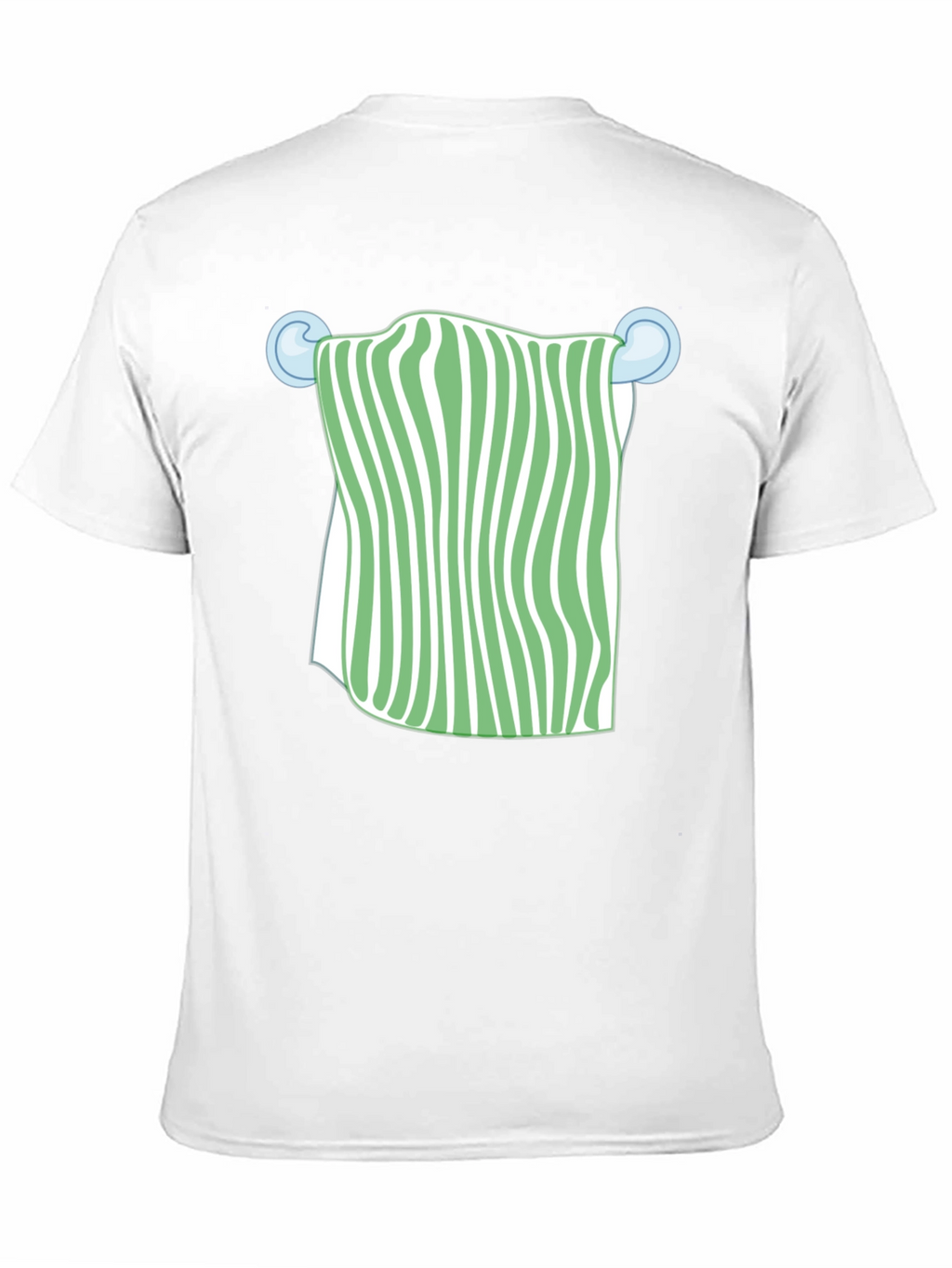 Striped Towel Graphic T-Shirt | Trendy Casual Wear
