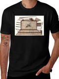 Abstract Bird Graphic Tee - Unisex