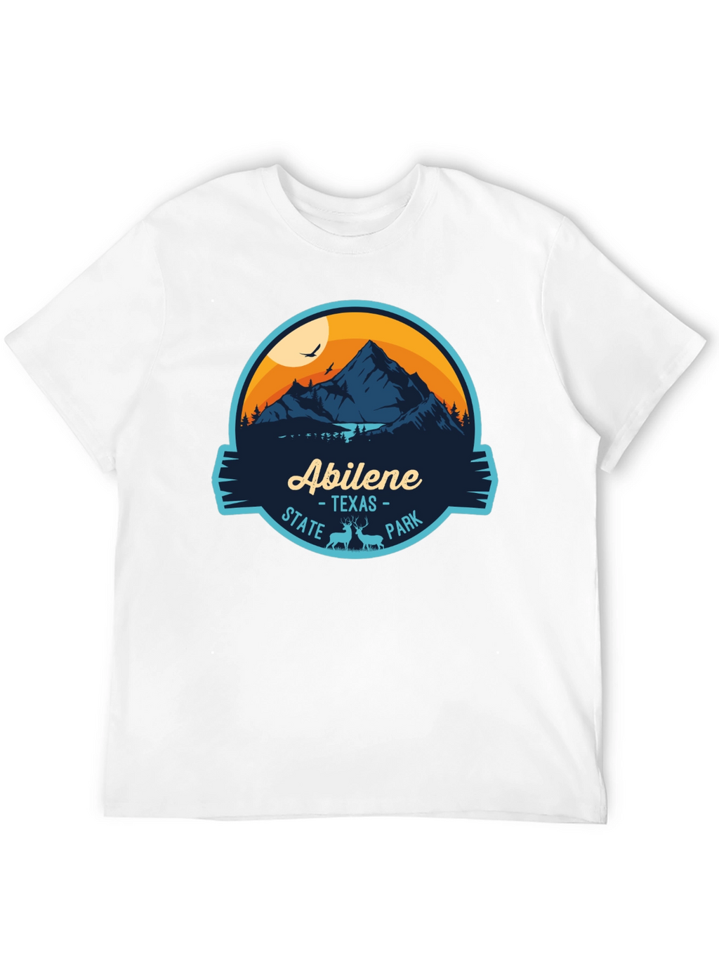 Abilene Texas State Park Black Graphic Tee