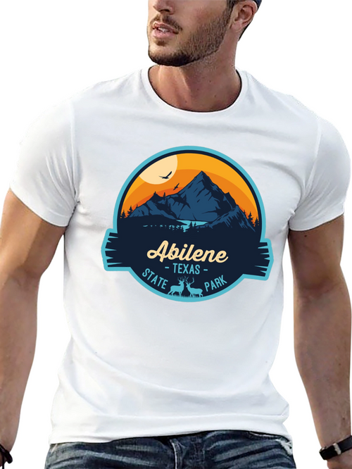 Abilene Texas State Park Black Graphic Tee