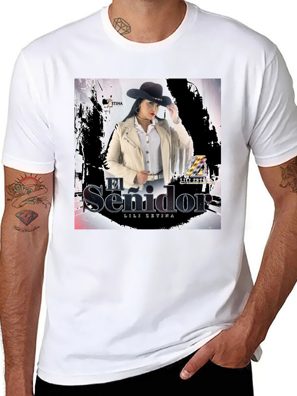 El Senidor Lili Zetina Graphic T-Shirt